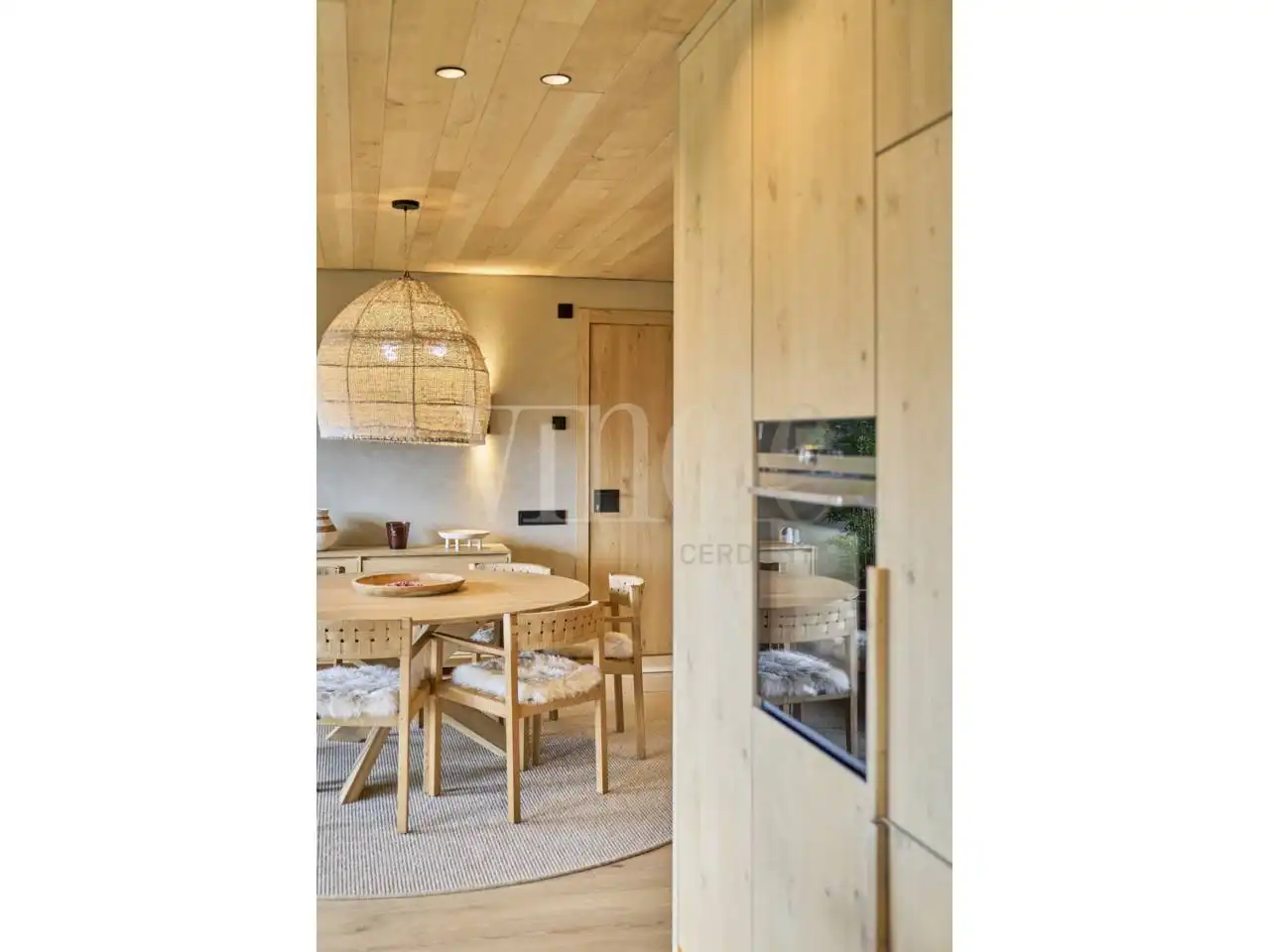 Cocina de Casa o chalet en venta en Ger con Aire acondicionado, Calefacción y Jardín privado