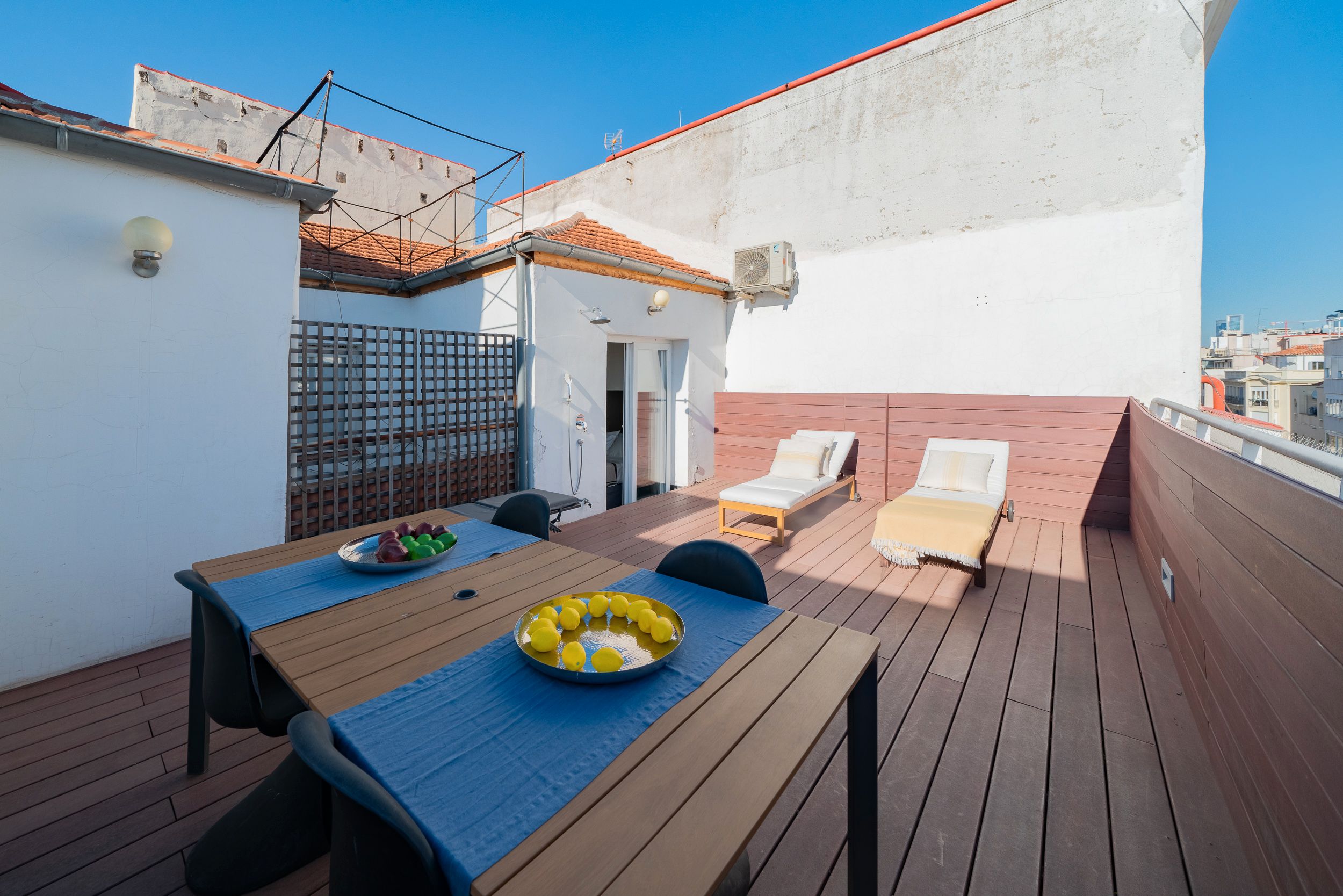Terrace of Attic for sale in  Madrid Capital  with Air Conditioner, Heating and Furnished