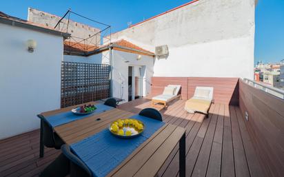 Terrace of Attic for sale in  Madrid Capital  with Air Conditioner, Heating and Furnished