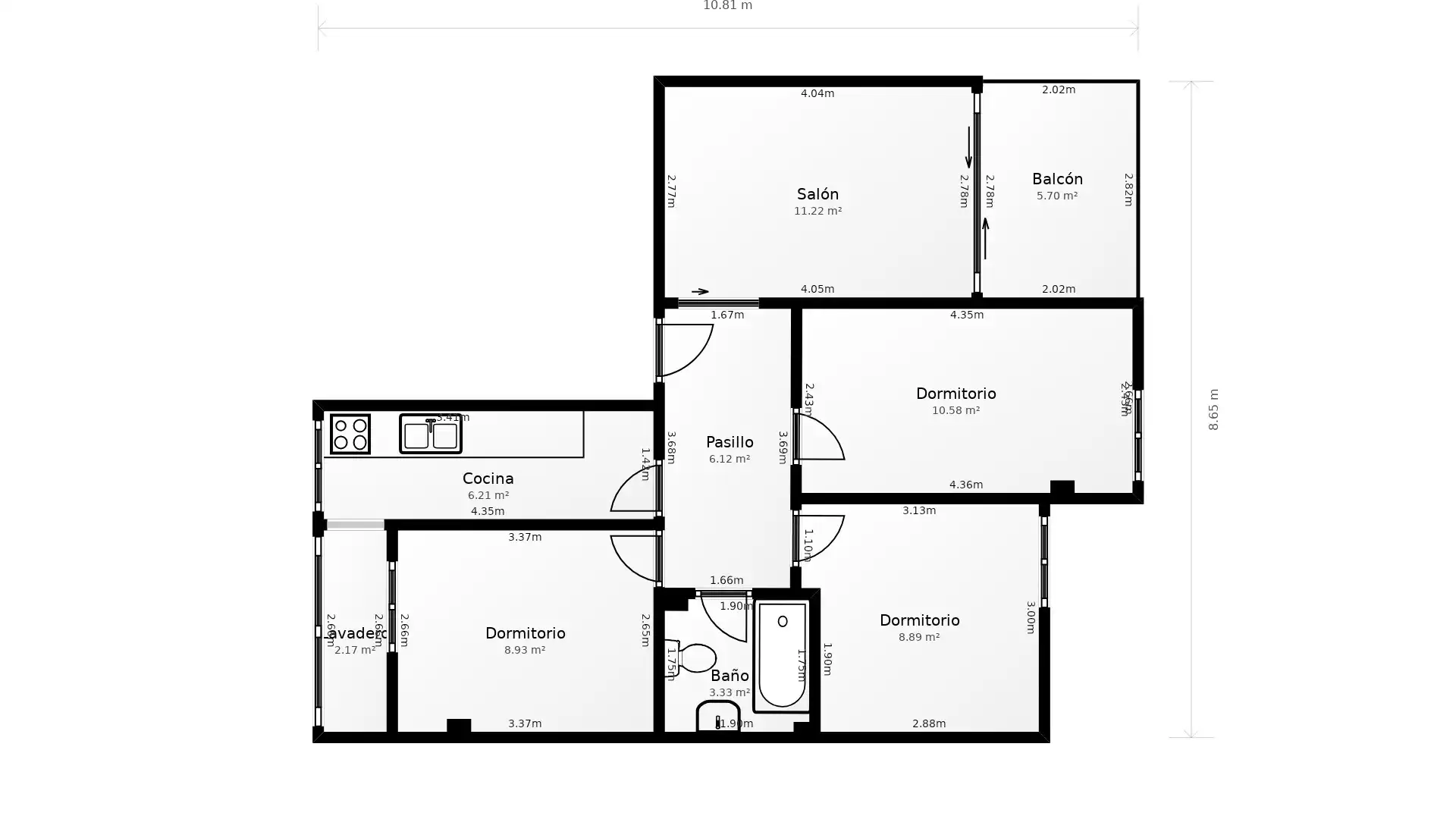 Piso en venta en San Javier