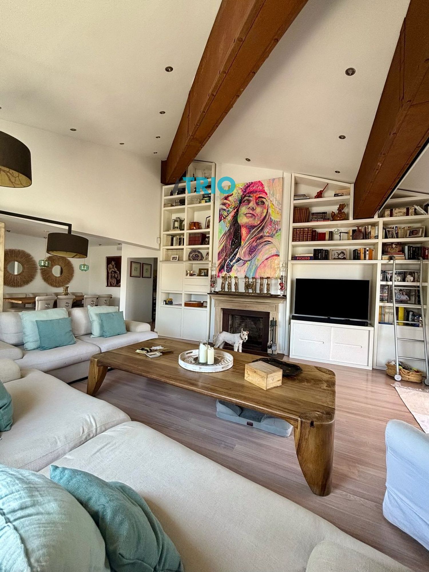 Living room of Attic for sale in  Palma de Mallorca  with Air Conditioner, Heating and Terrace