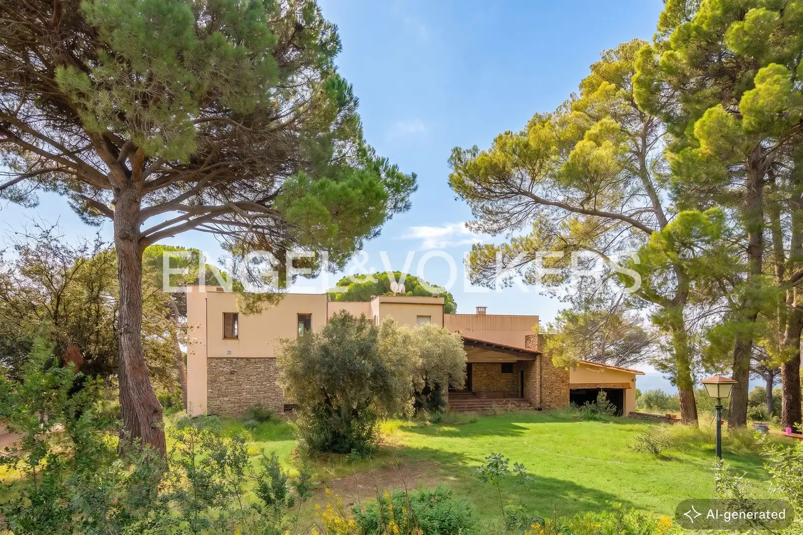 Vista exterior de Casa o xalet en venda en L'Ametlla del Vallès amb Calefacció