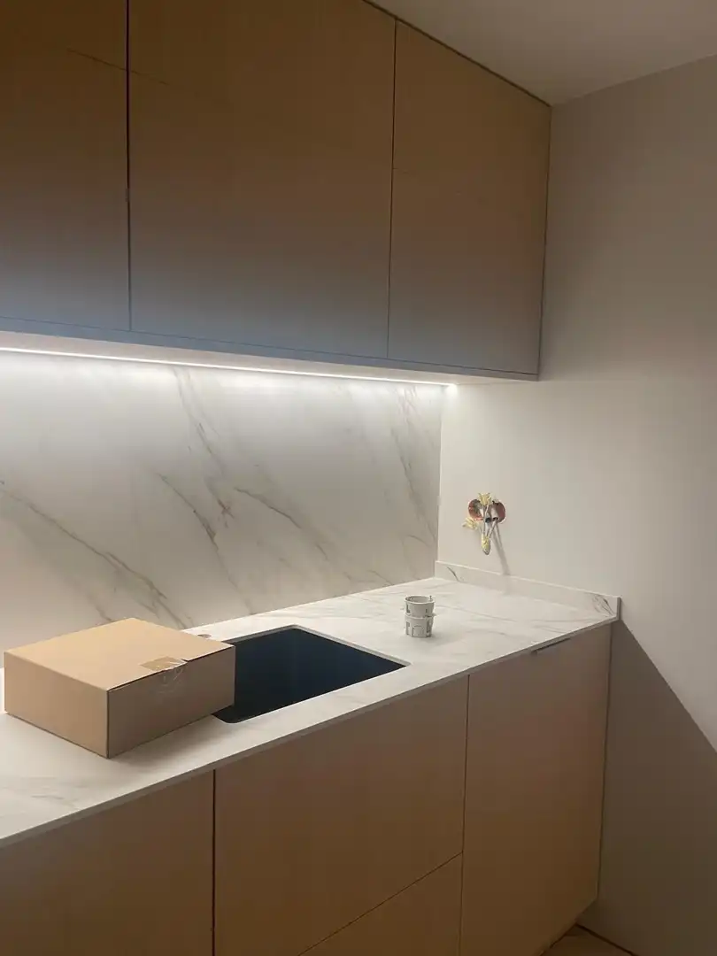 Kitchen of Office for sale in Barcelona  with Air Conditioner and Heating