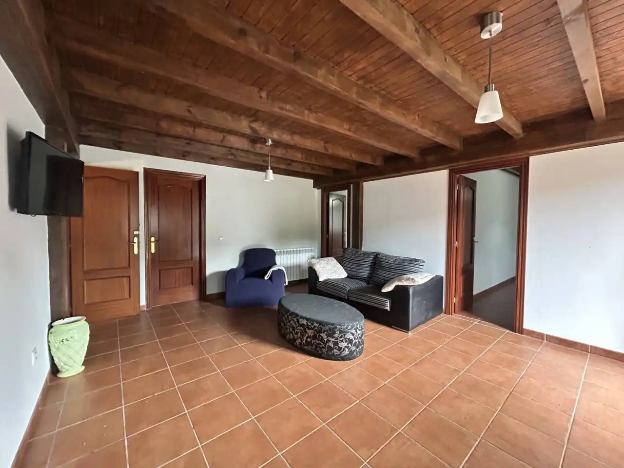 Wohnzimmer von Haus oder Chalet zum Verkauf in Llanes mit Heizung, Privatgarten und Terrasse