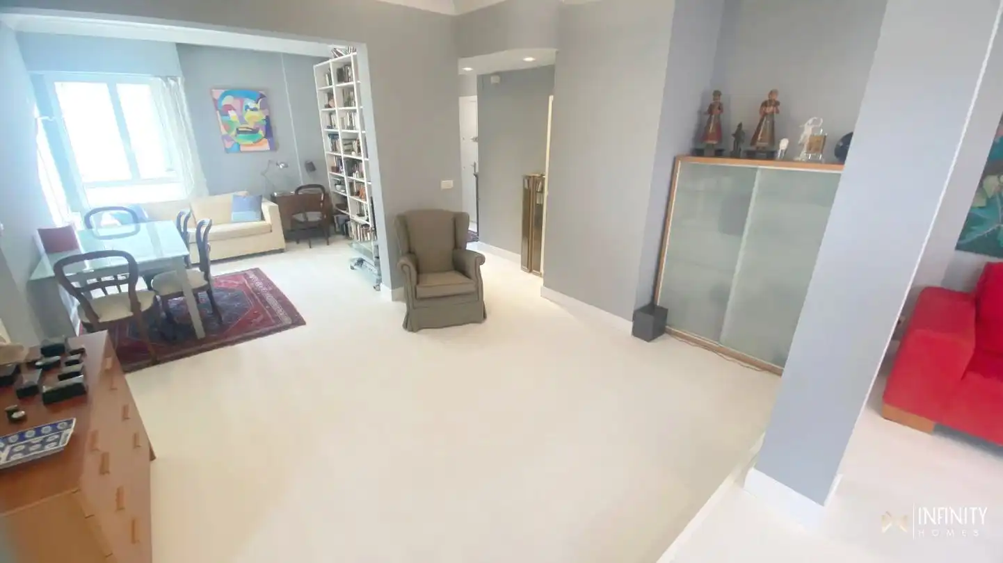 Sala de estar de Piso de alquiler en Bilbao  con Calefacción y Terraza