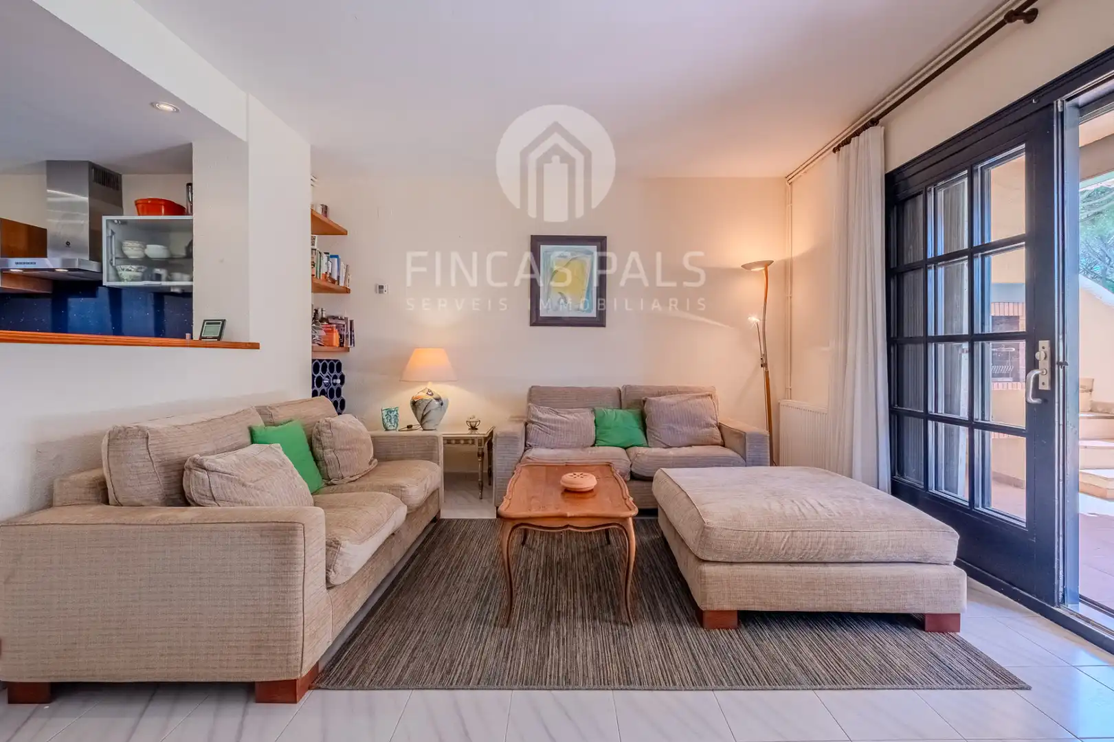 Sala de estar de Casa o chalet en venta en Pals con Calefacción, Jardín privado y Piscina