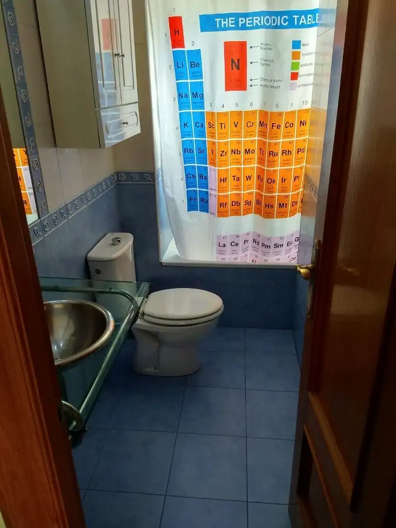 Bathroom of Flat for rent in Murcia  with Air Conditioner, Storage room and Furnished