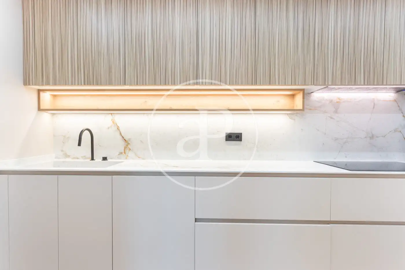 Cocina de Piso en venta en Sant Feliu de Llobregat con Aire acondicionado, Calefacción y Amueblado