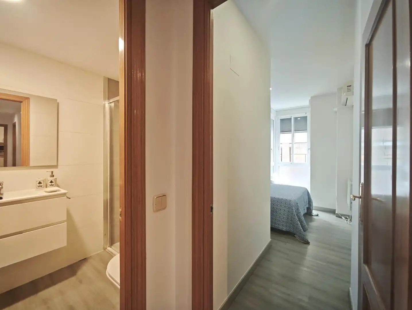 Habitación de Piso de alquiler en Madrid con Aire acondicionado, Calefacción y Amueblado