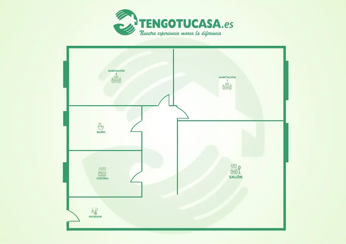 Piso en venta en Madrid con Calefacción, Amueblado y Horno