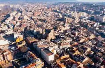 Vista exterior de Pis en venda en Granollers