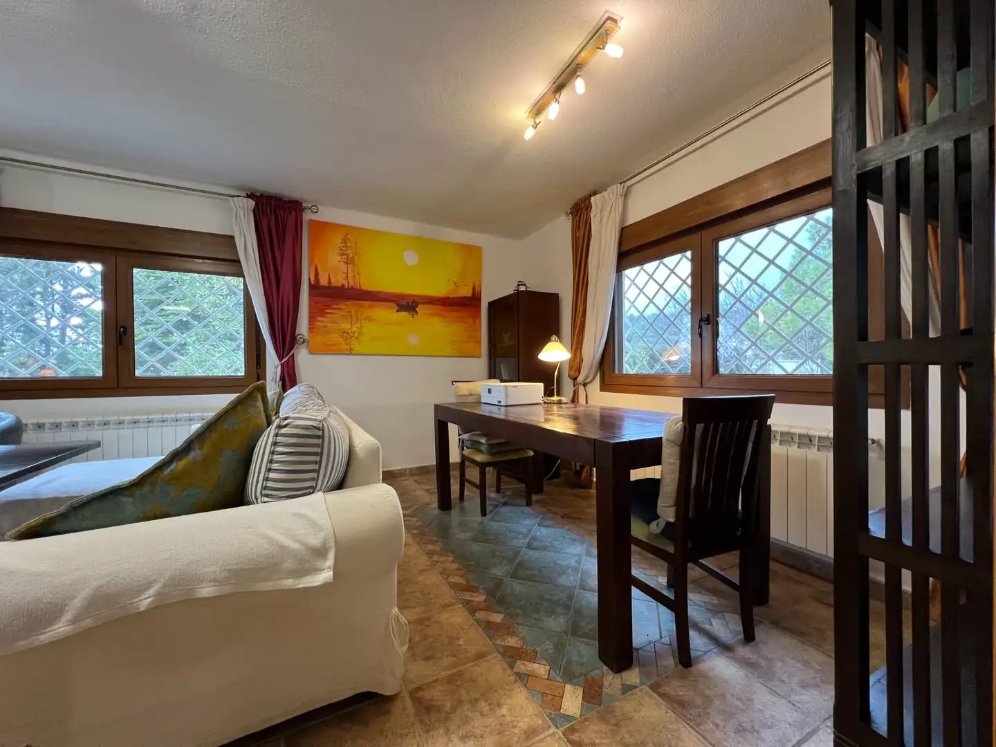 Sala de estar de Casa o chalet en venta en Murillo de Gállego