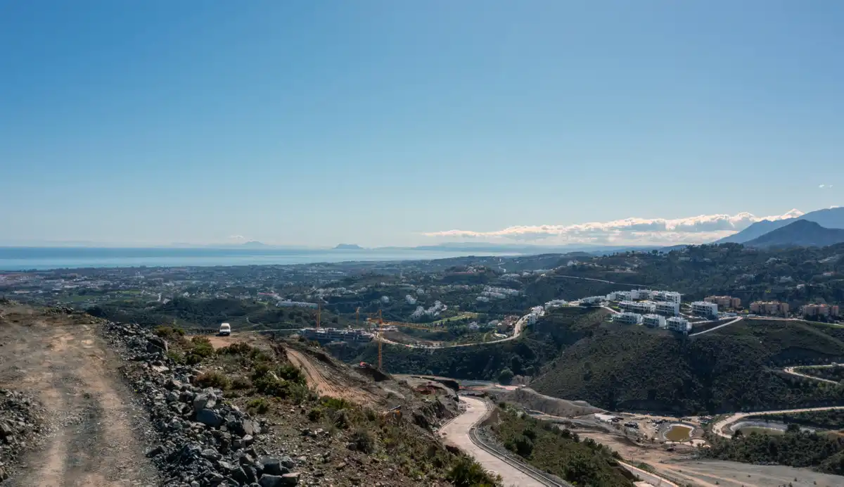 Vista exterior de Planta baja en venta en Benahavís con Aire acondicionado, Jardín privado y Terraza