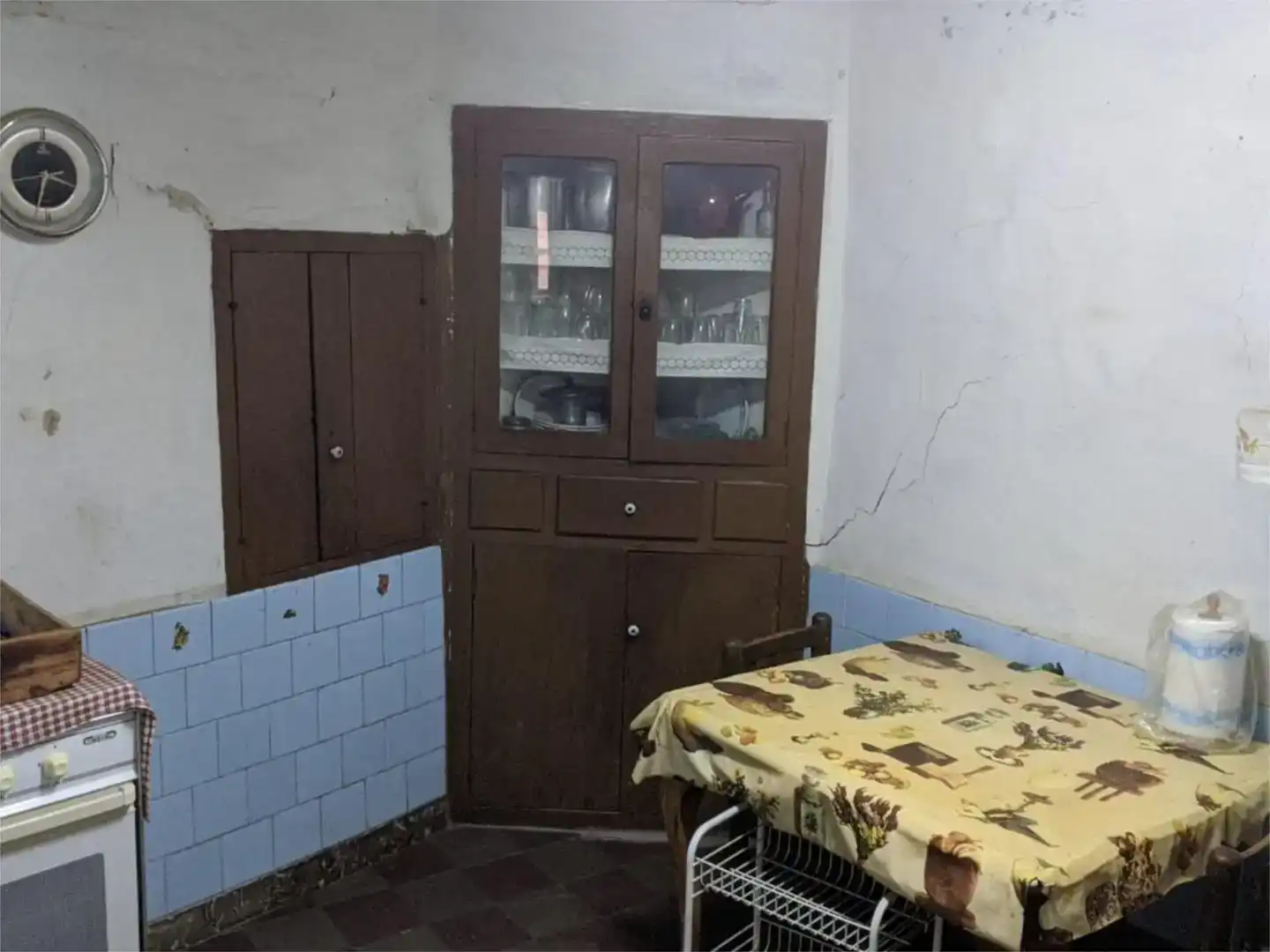 Cocina de Casa adosada en venta en Rubielos de Mora con Trastero y Balcón