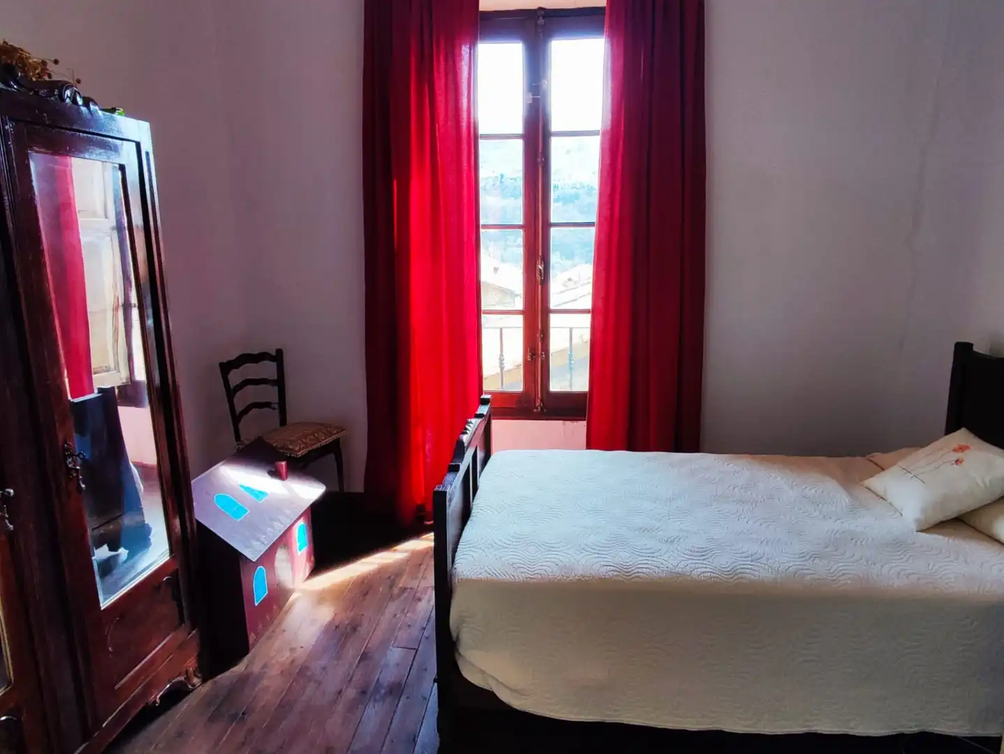 Bedroom of Houses for sale in Miera  with Private garden, Parquet flooring and Terrace