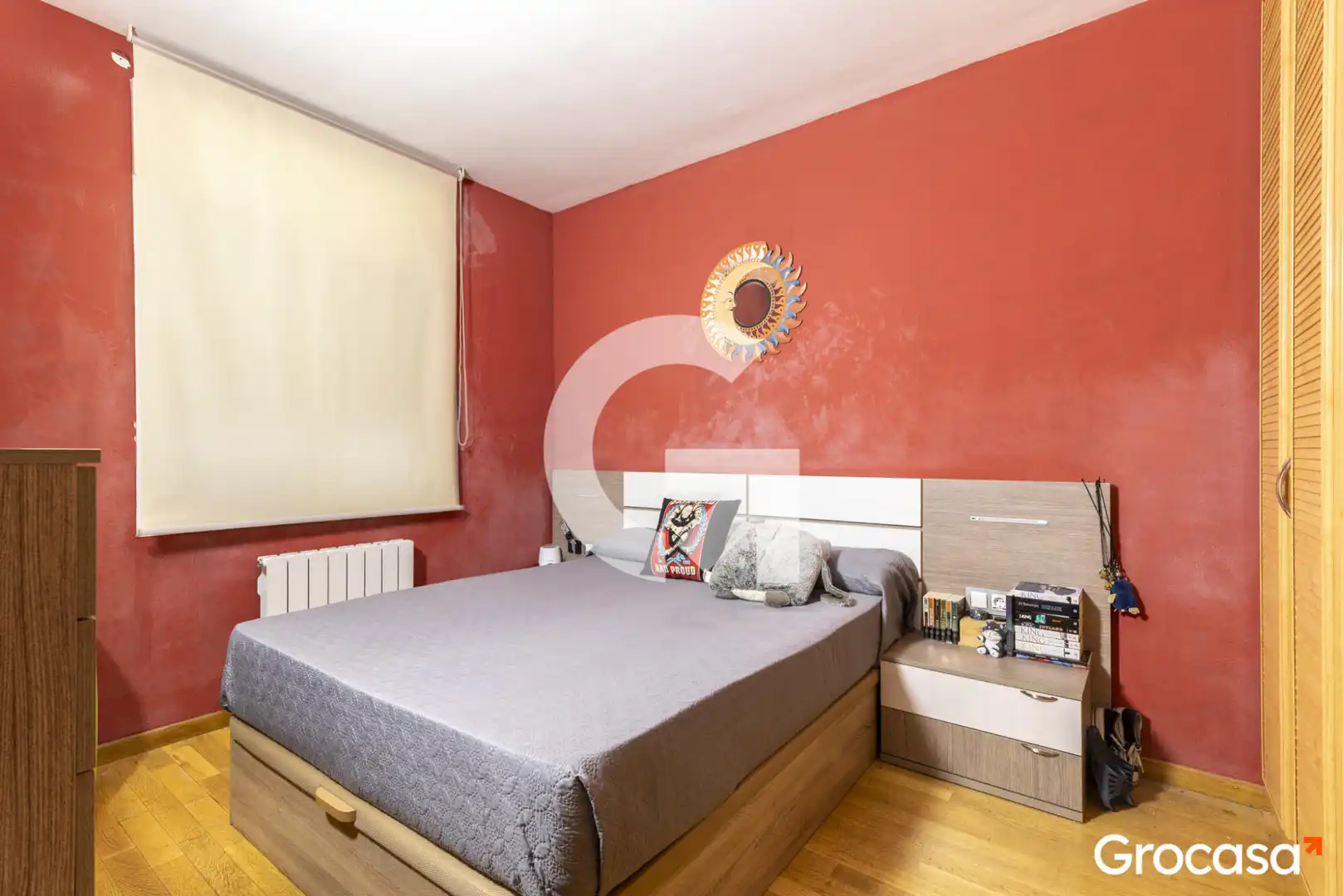 Schlafzimmer von Wohnung zum Verkauf in Cornellà de Llobregat mit Klimaanlage, Heizung und Terrasse