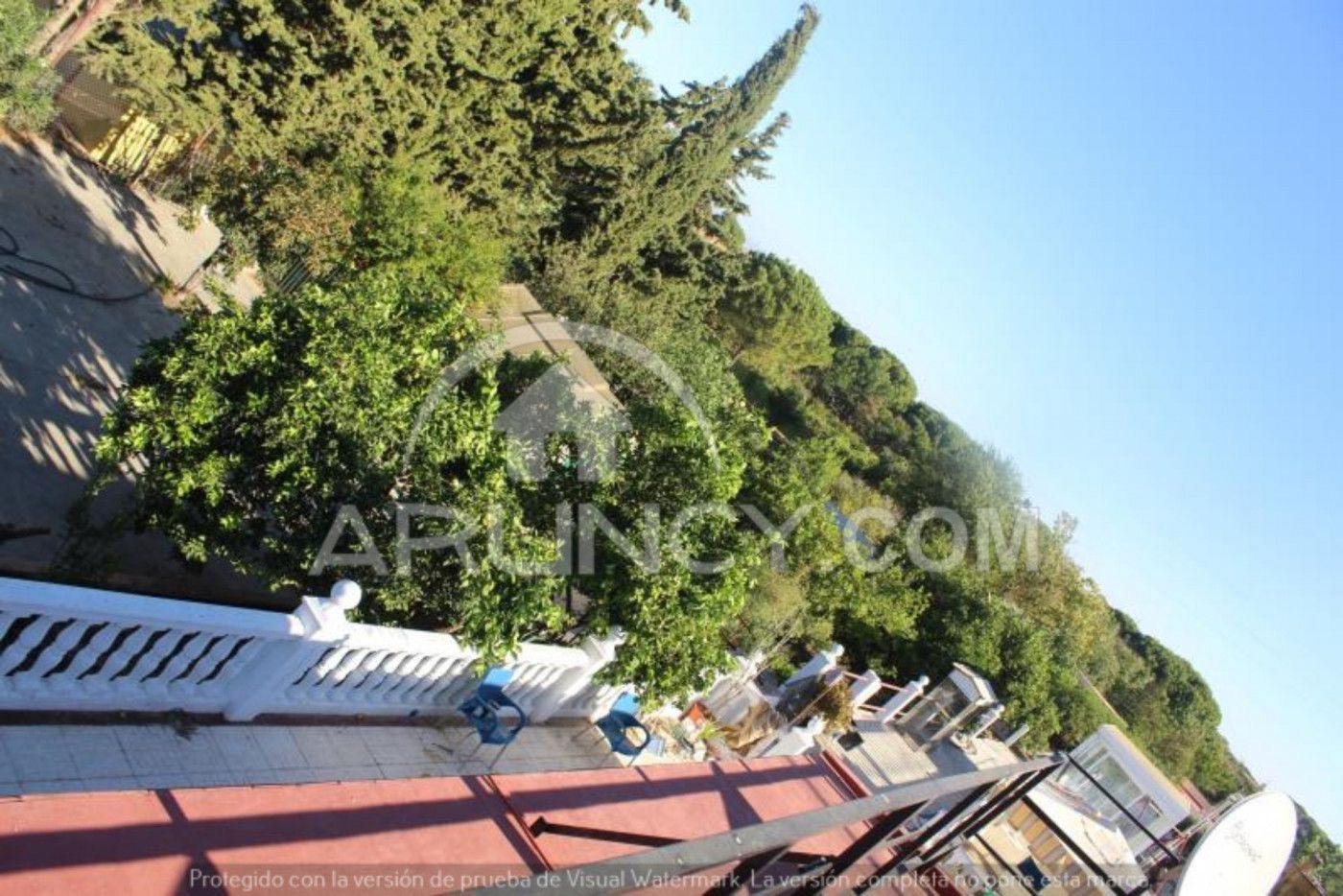 Vista exterior de Casa o chalet en venta en Mairena del Alcor con Aire acondicionado, Calefacción y Jardín privado