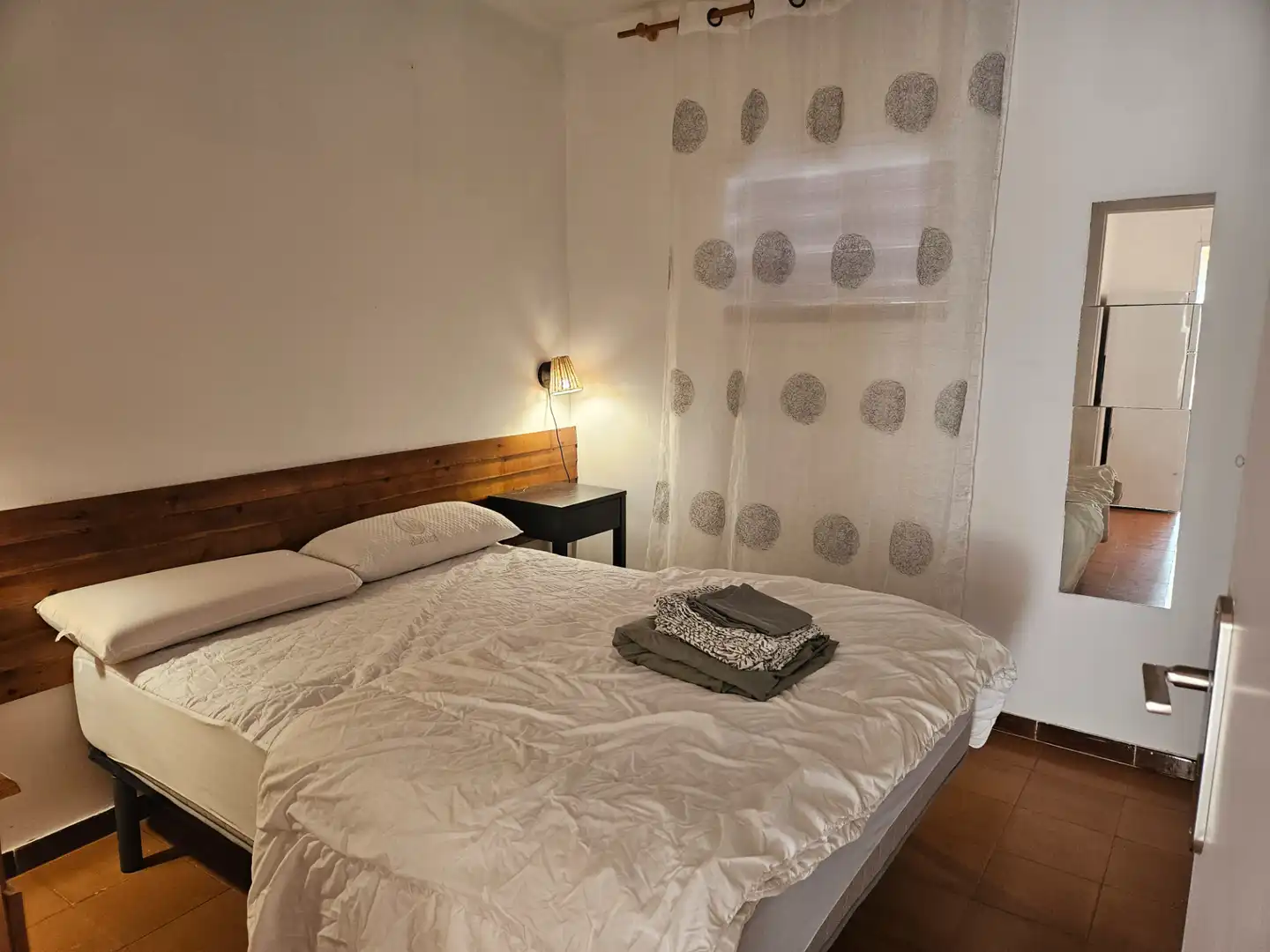 Bedroom of Apartments for rent in Castelldefels  with Air Conditioner, Terrace and Furnished
