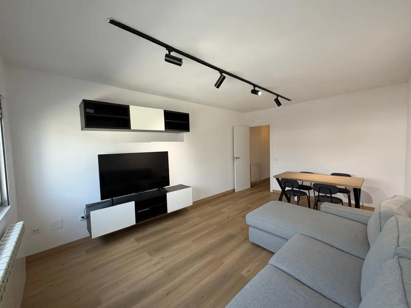 Sala de estar de Piso de alquiler en Lugo con Calefacción, Parquet y Trastero