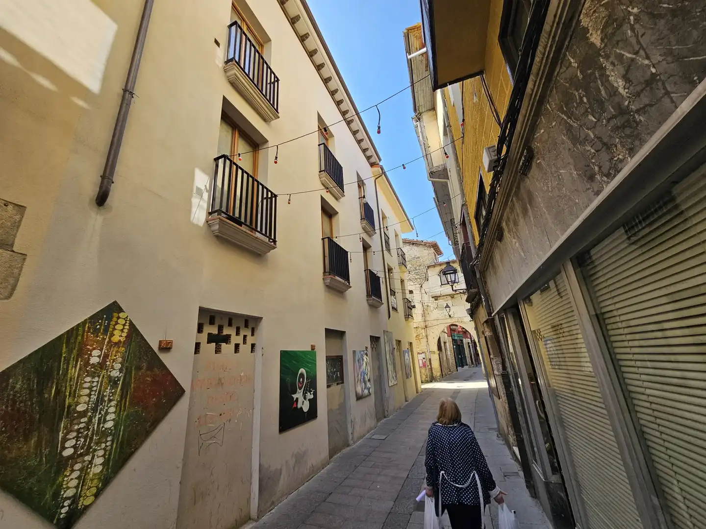Vista exterior de Piso en venta en Medina de Pomar