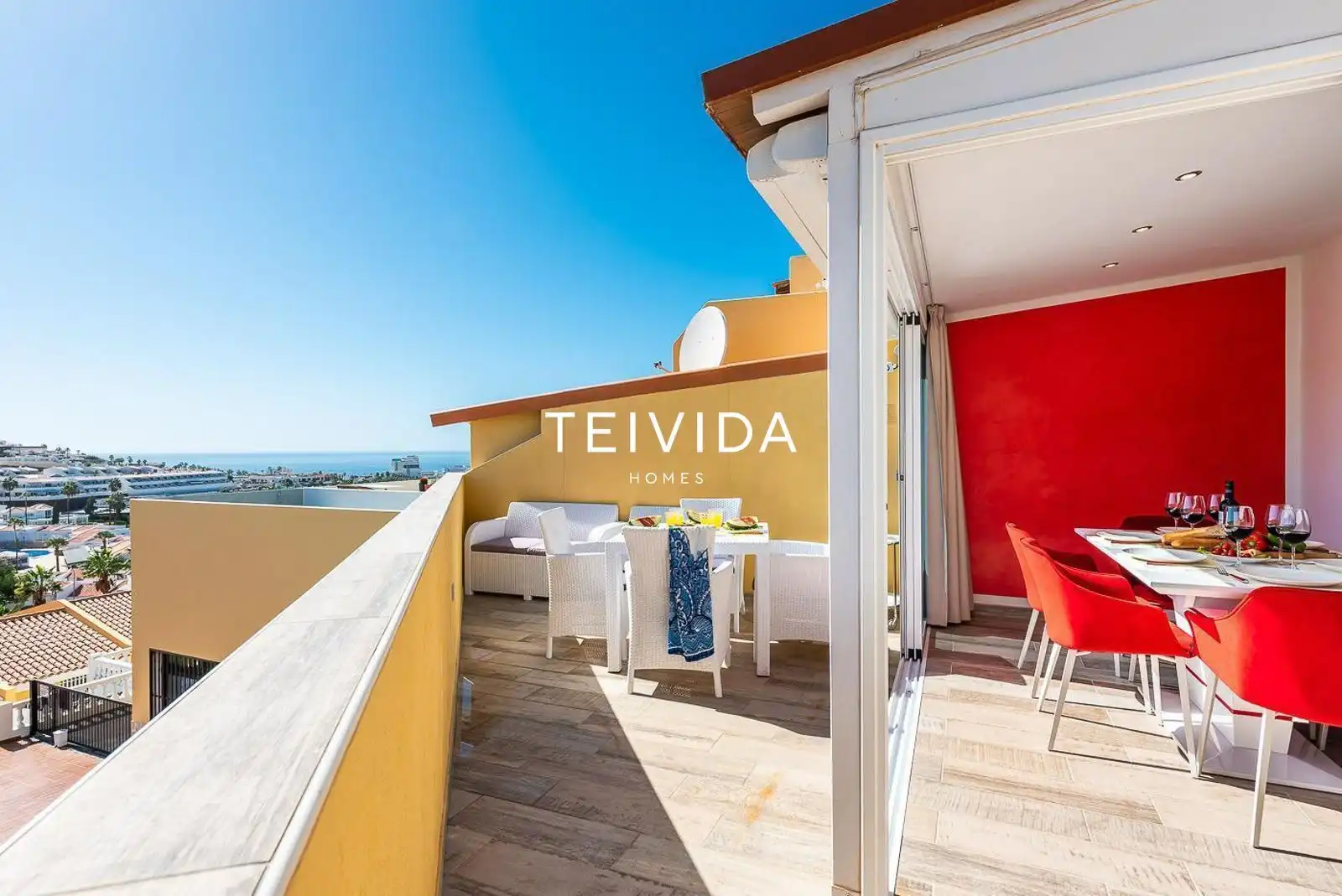 Terrace of Attic for sale in Adeje  with Swimming Pool, Furnished and Community pool