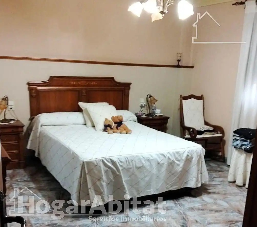 Bedroom of Flat for sale in Algemesí  with Air Conditioner, Heating and Terrace