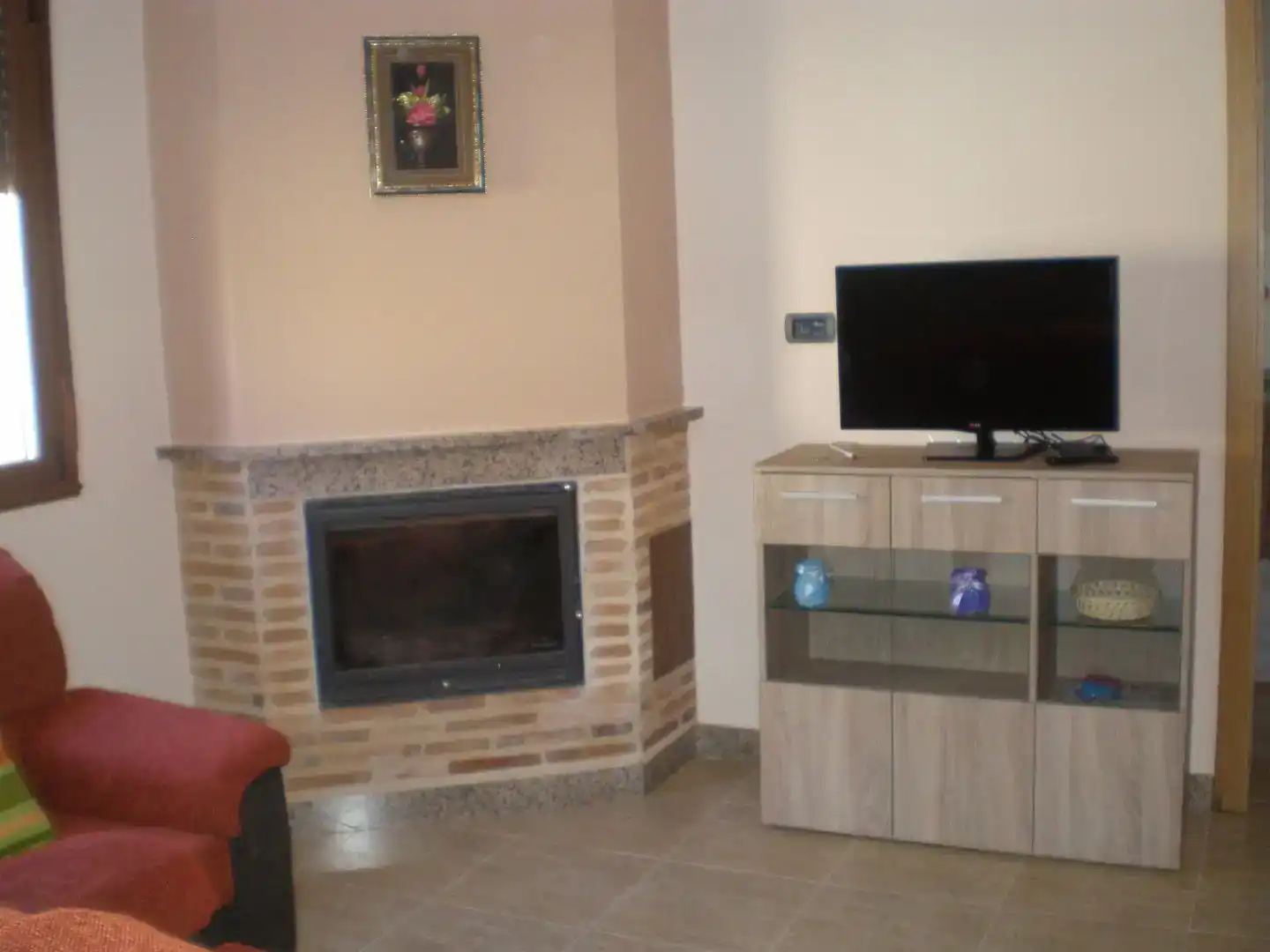 Sala d'estar de Pis de lloguer en Alcañices amb Parquet, Moblat i Balcó