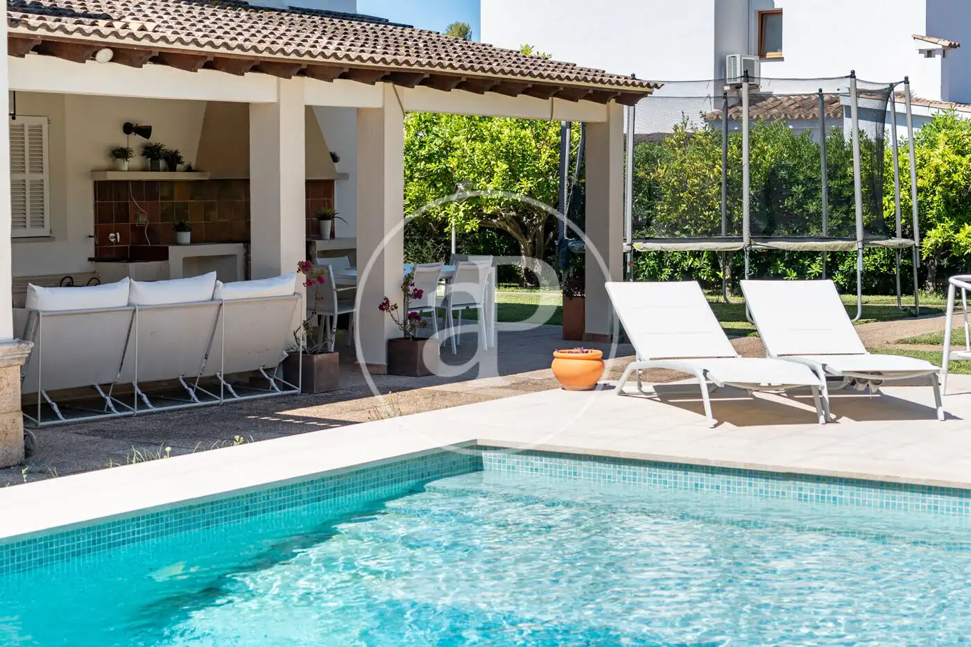 Swimming pool of Houses for sale in Bunyola  with Air Conditioner, Heating and Private garden