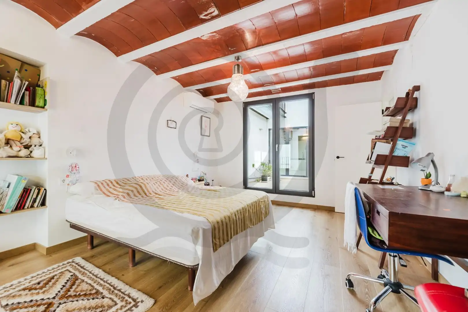 Schlafzimmer von Haus oder Chalet zum Verkauf in Castellón de la Plana / Castelló de la Plana mit Klimaanlage, Heizung und Terrasse