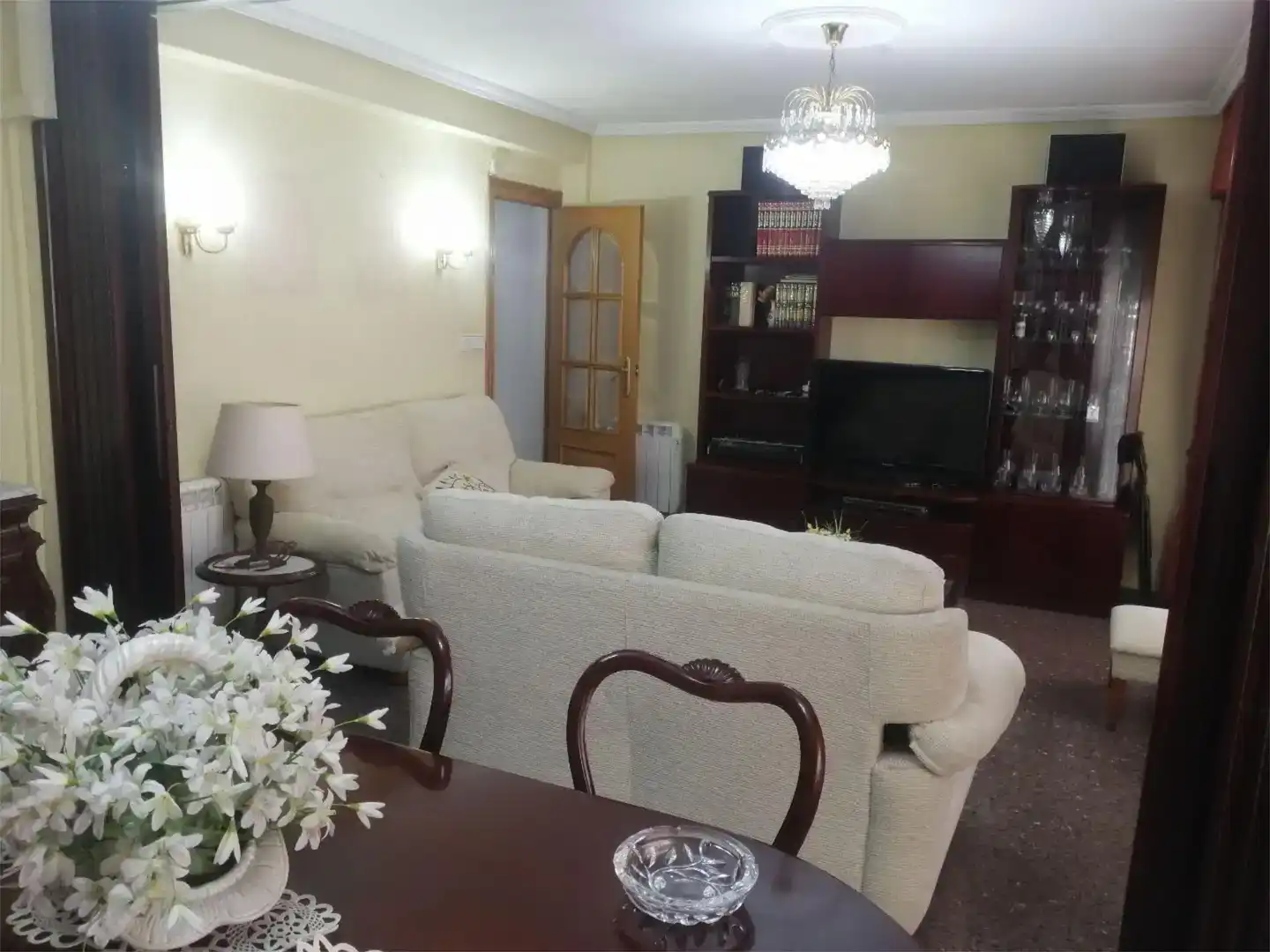 Sala d'estar de Pis en venda en Jijona / Xixona amb Aire condicionat i Balcó