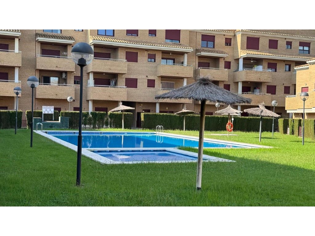 Swimming pool of Single-family semi-detached for sale in Almenara