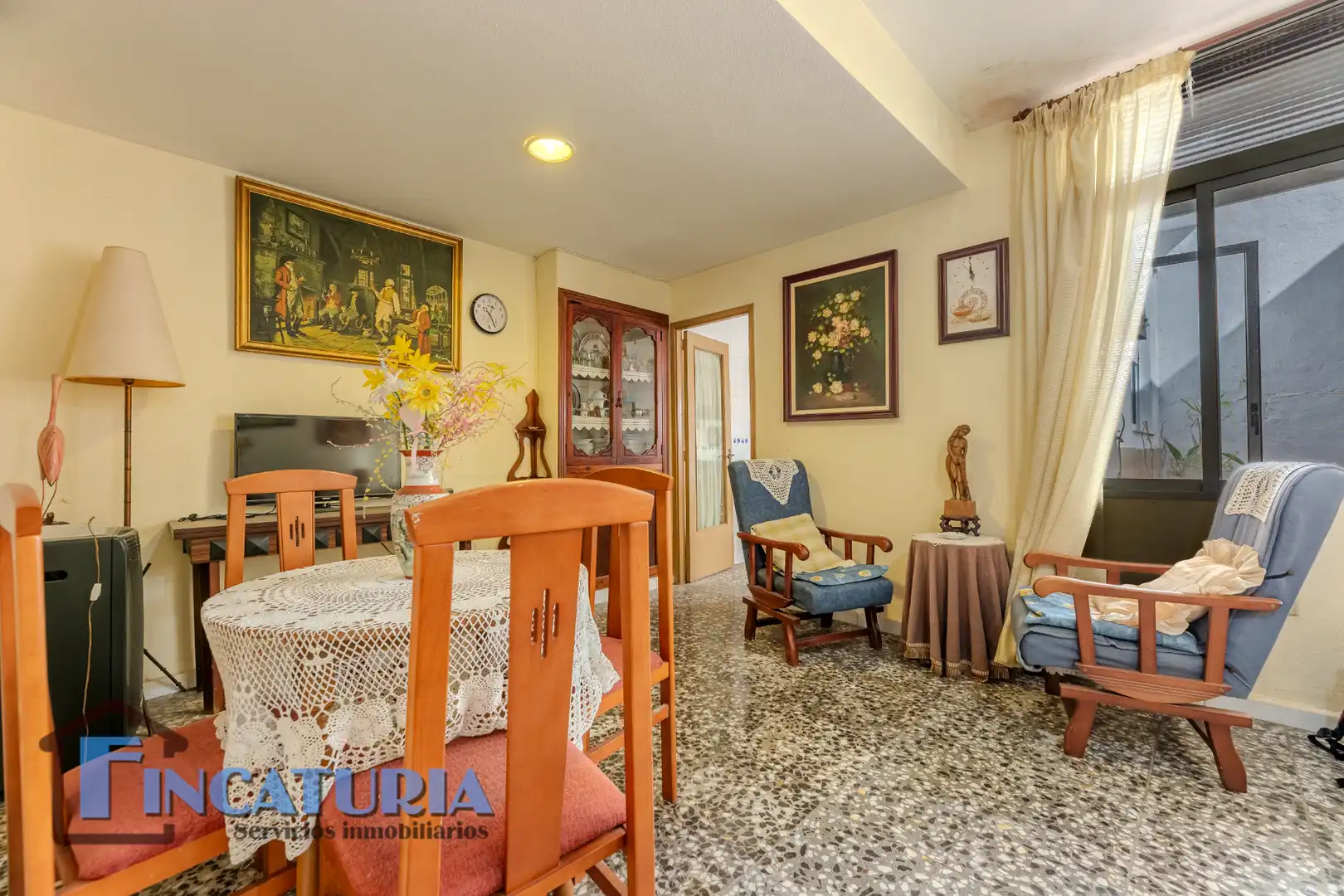 Sala de estar de Casa o chalet en venta en Chilches / Xilxes con Terraza y Amueblado