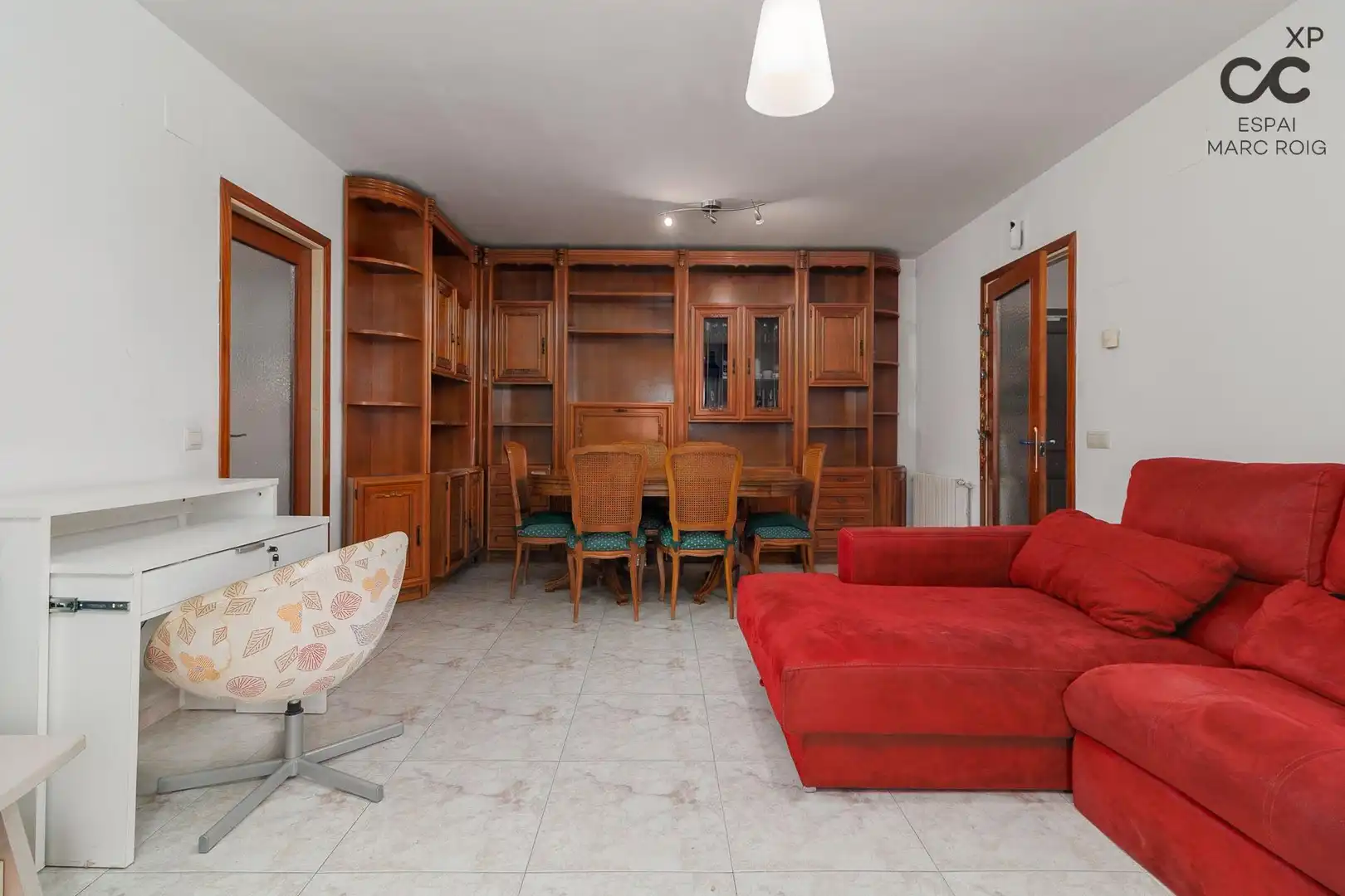 Wohnzimmer von Wohnung zum Verkauf in La Jonquera mit Klimaanlage, Heizung und Terrasse