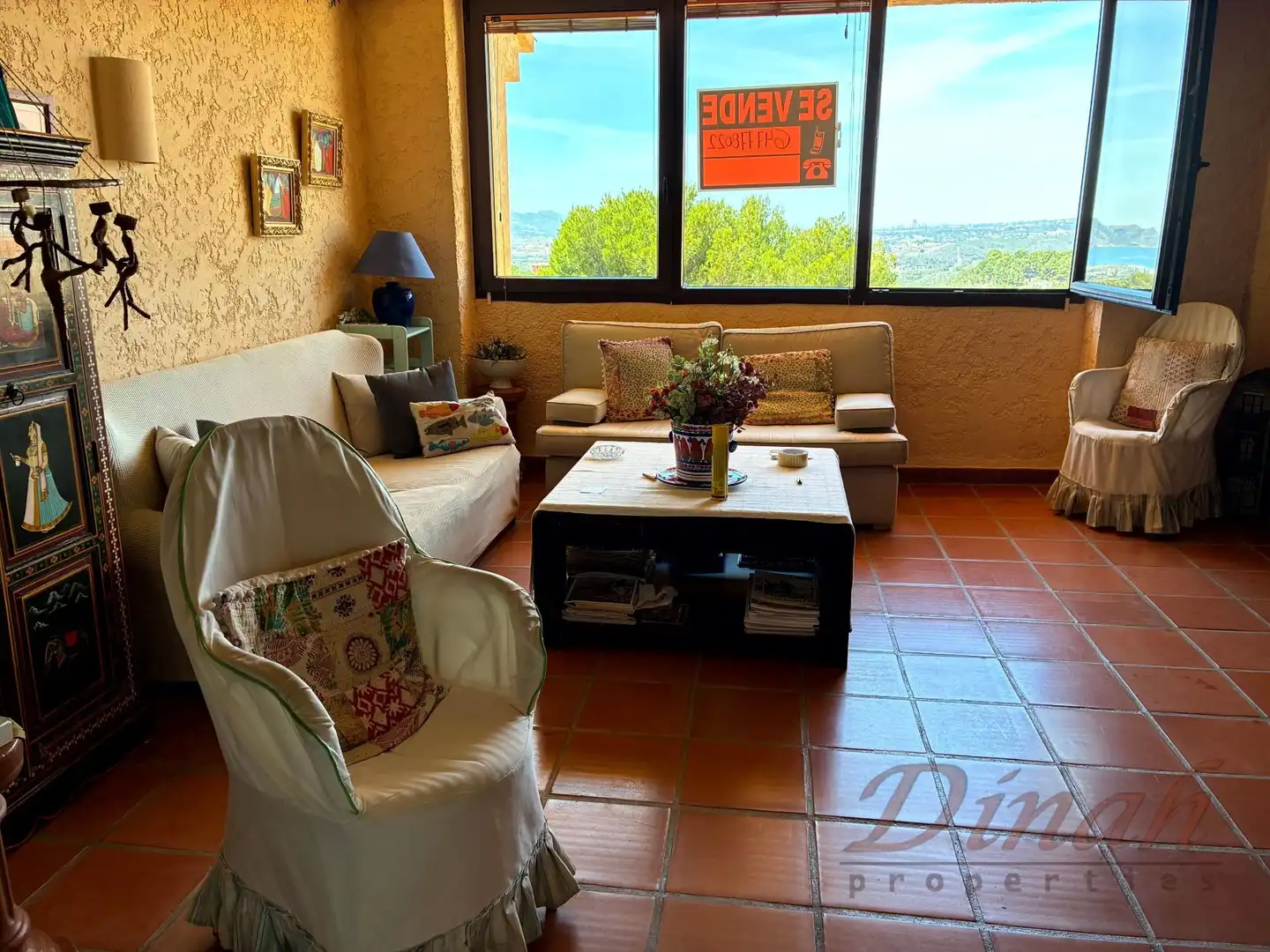 Sala de estar de Ático en venta en Altea con Aire acondicionado, Calefacción y Trastero