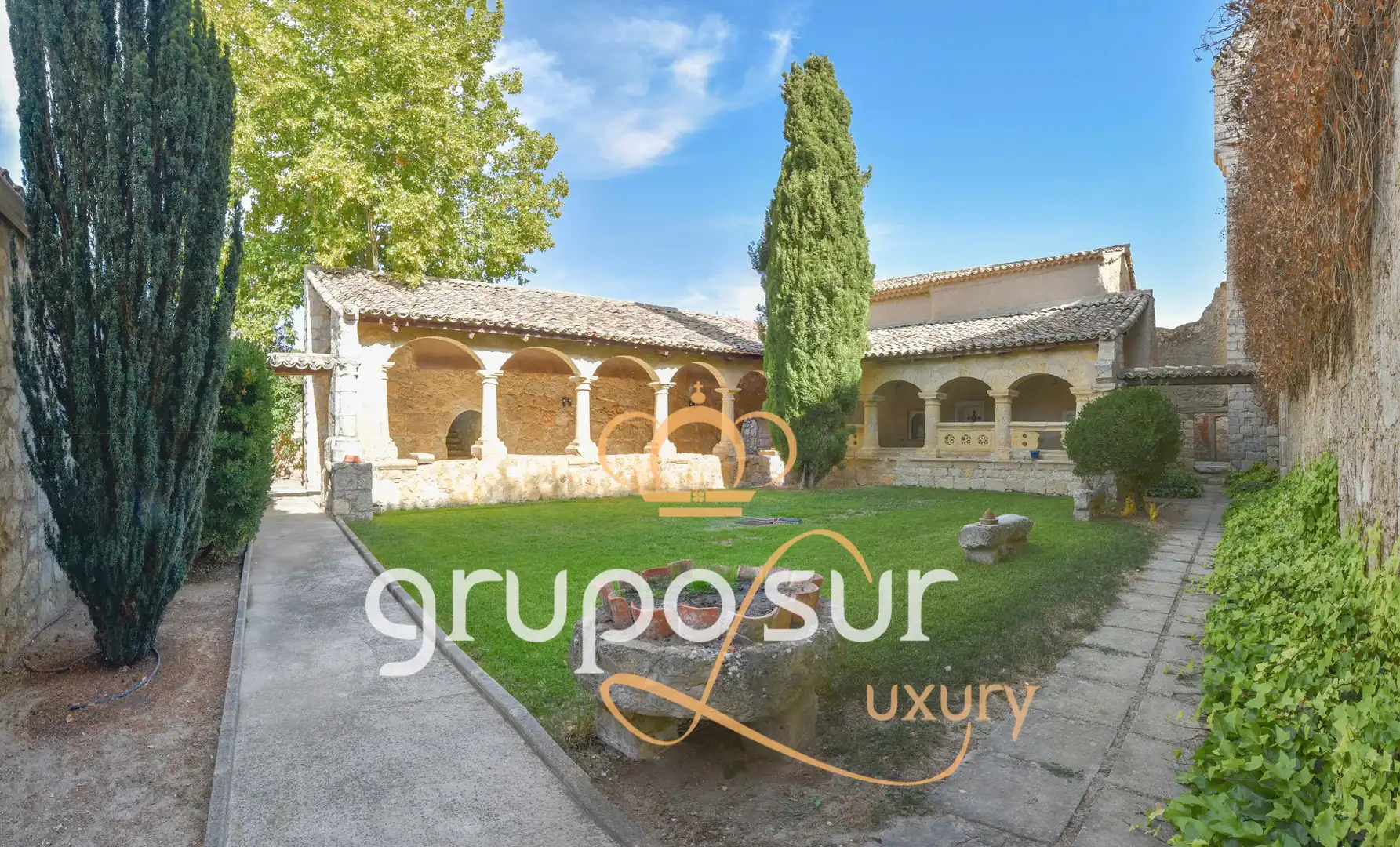 Jardín de Casa o chalet en venta en San Cebrián de Mazote con Calefacción, Jardín privado y Parquet
