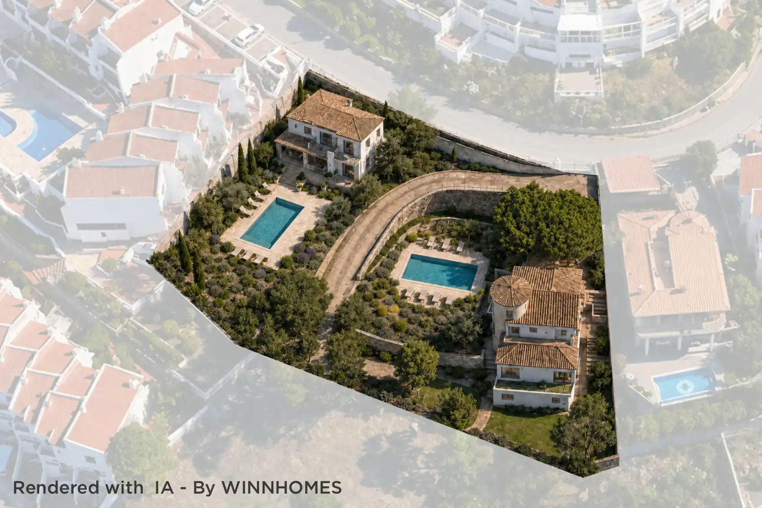 Vista exterior de Casa o xalet en venda en Roses amb Calefacció, Jardí privat i Terrassa