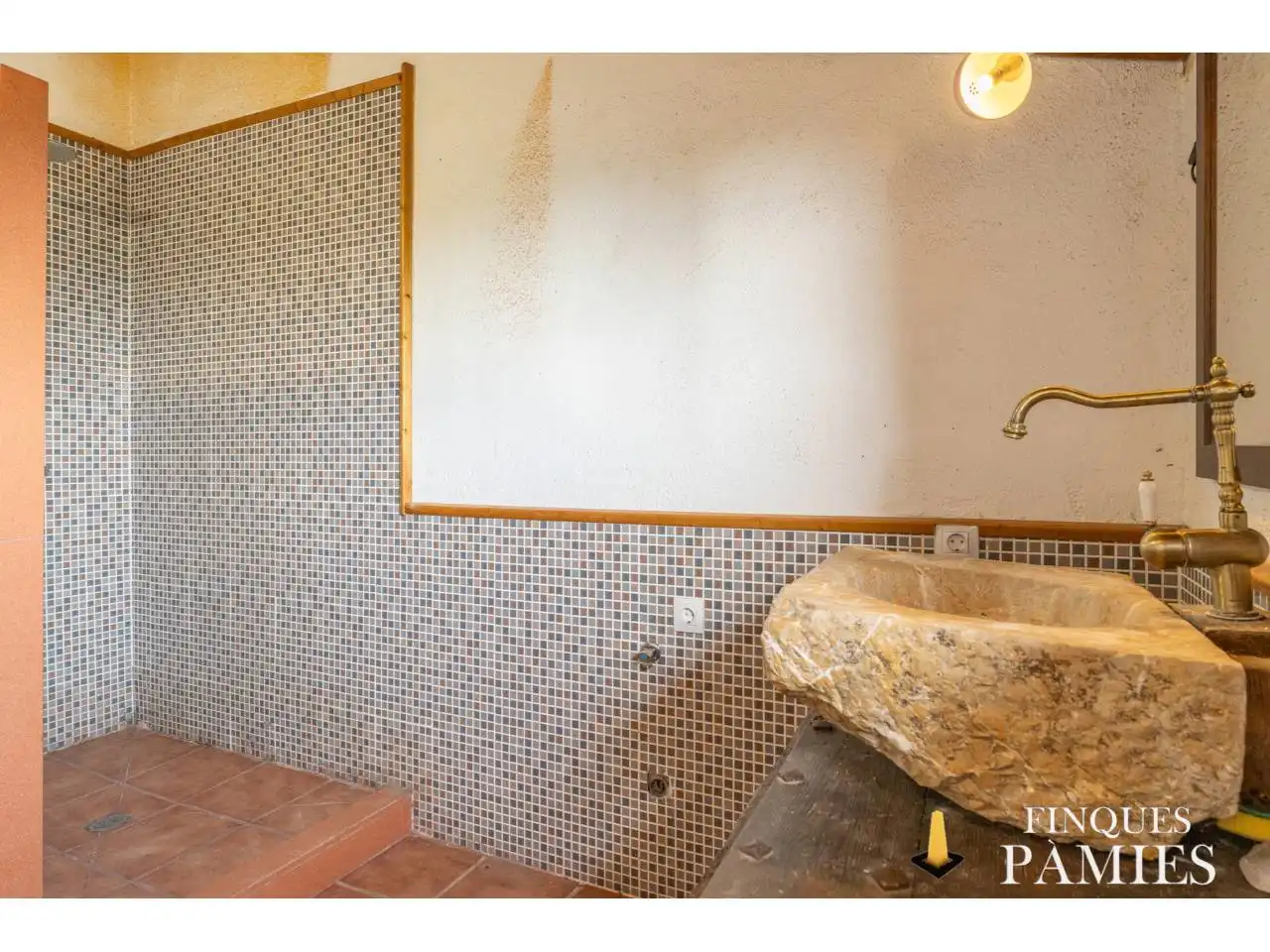 Bathroom of Country homes for sale in La Selva del Camp  with Private garden, Terrace and Swimming Pool