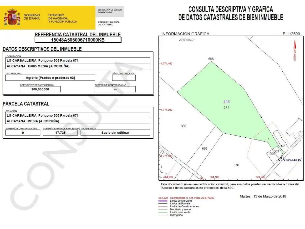Casa o chalet en venta en Lugar Carballeira, 2, Mesía