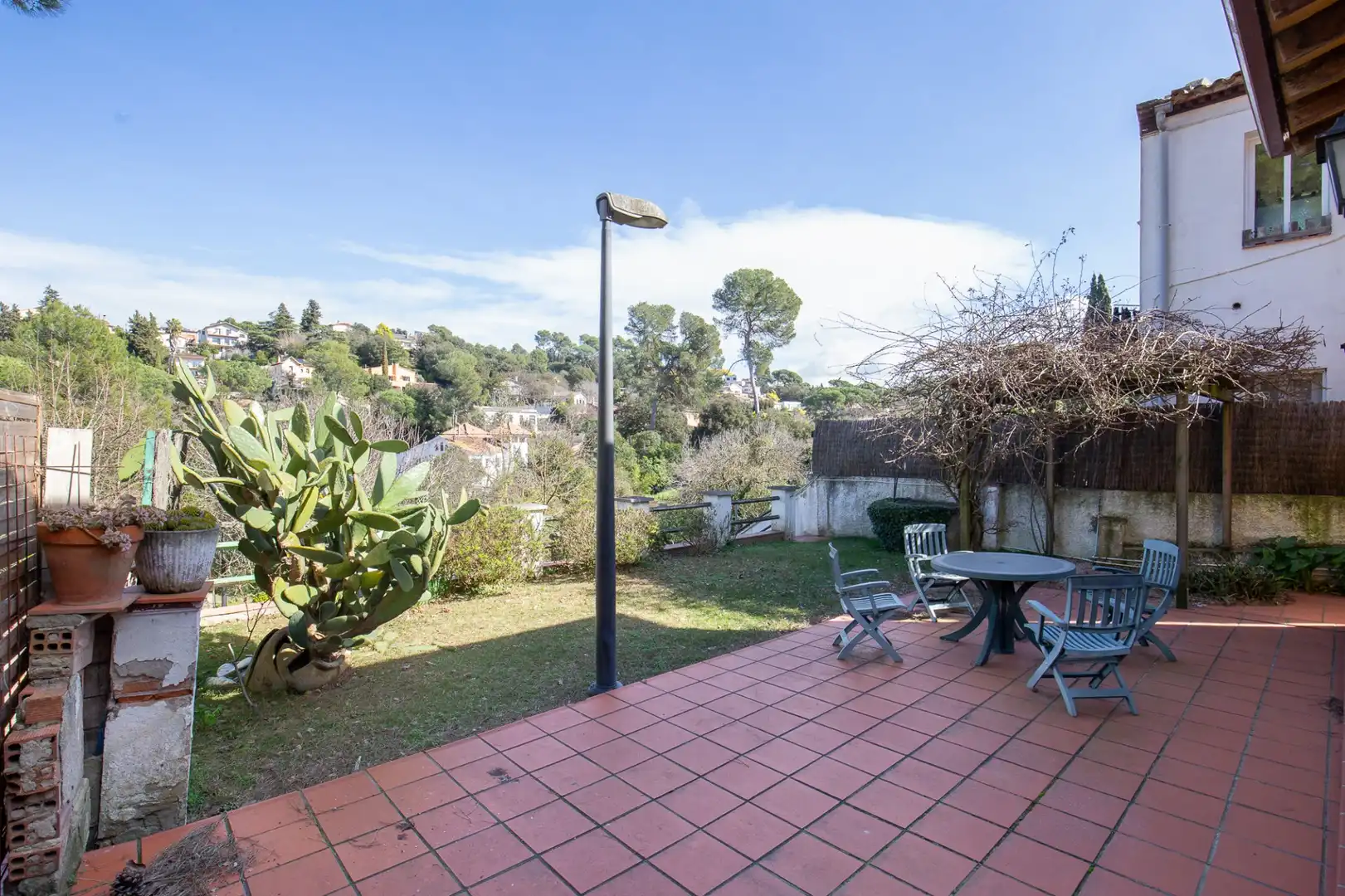Garden of Houses for sale in Sant Cugat del Vallès  with Air Conditioner, Heating and Terrace