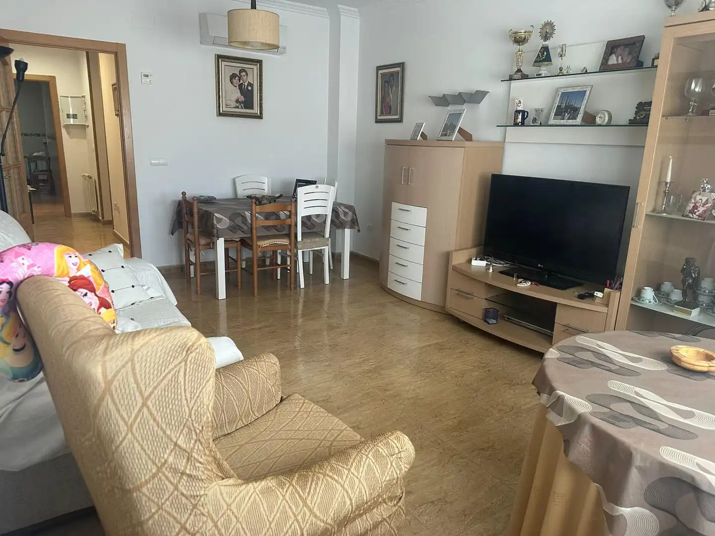 Sala d'estar de Pis en venda en Munera amb Aire condicionat, Calefacció i Traster