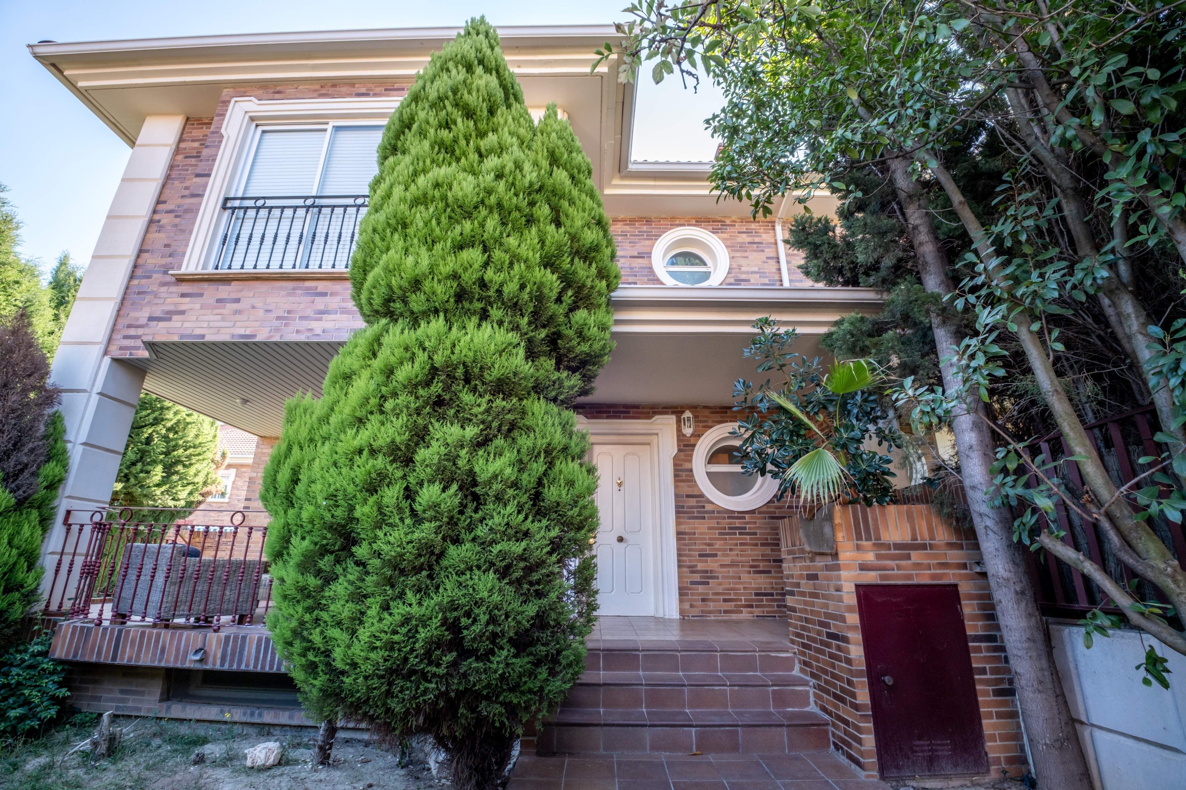 Exterior view of House or chalet to rent in Cuarte de Huerva  with Air Conditioner, Heating and Private garden