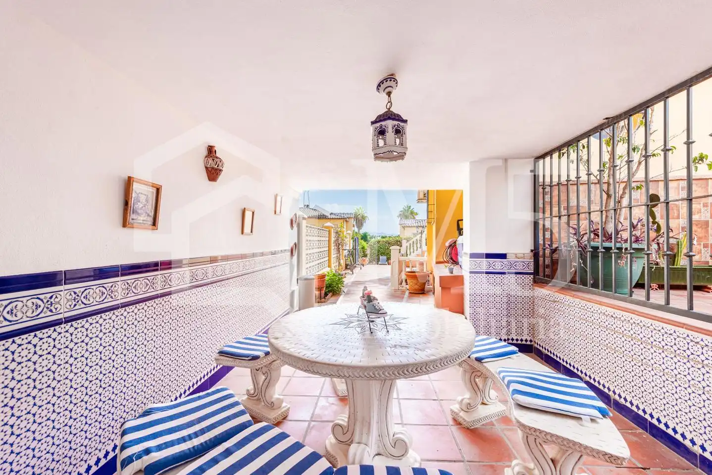 Terrassa de Casa adosada en venda en Vélez-Málaga amb Aire condicionat, Jardí privat i Terrassa