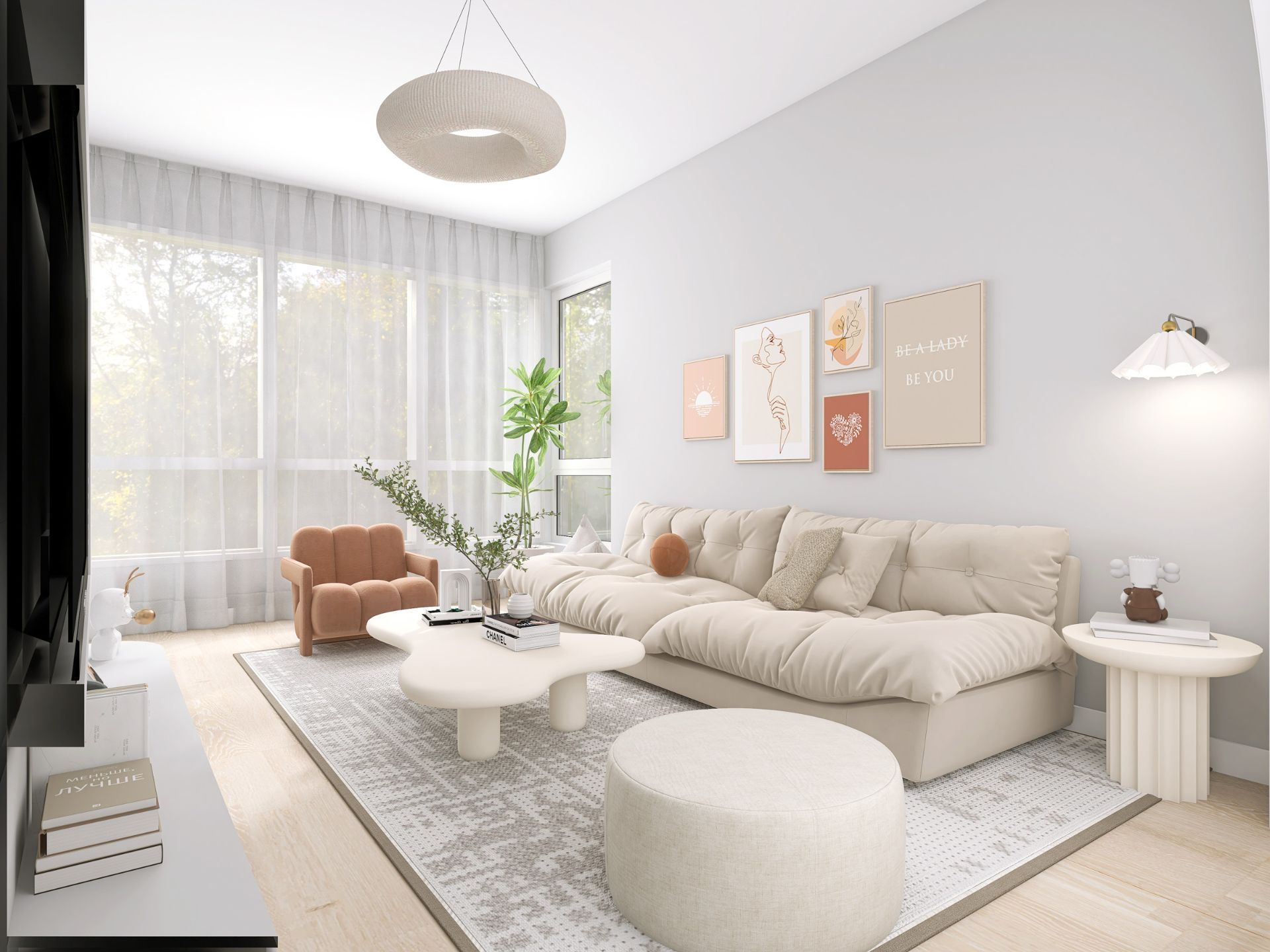 Living room of Flat for sale in L'Hospitalet de Llobregat  with Air Conditioner, Heating and Terrace