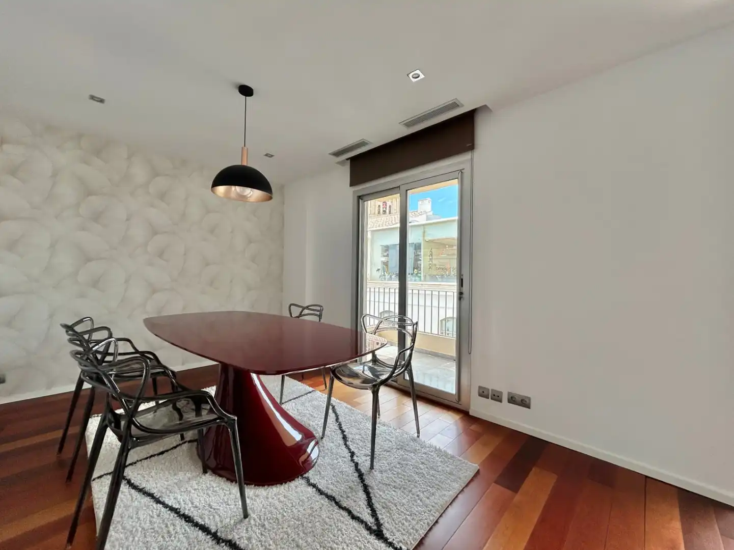 Menjador de Apartament en venda en Málaga amb Aire condicionat, Calefacció i Terrassa