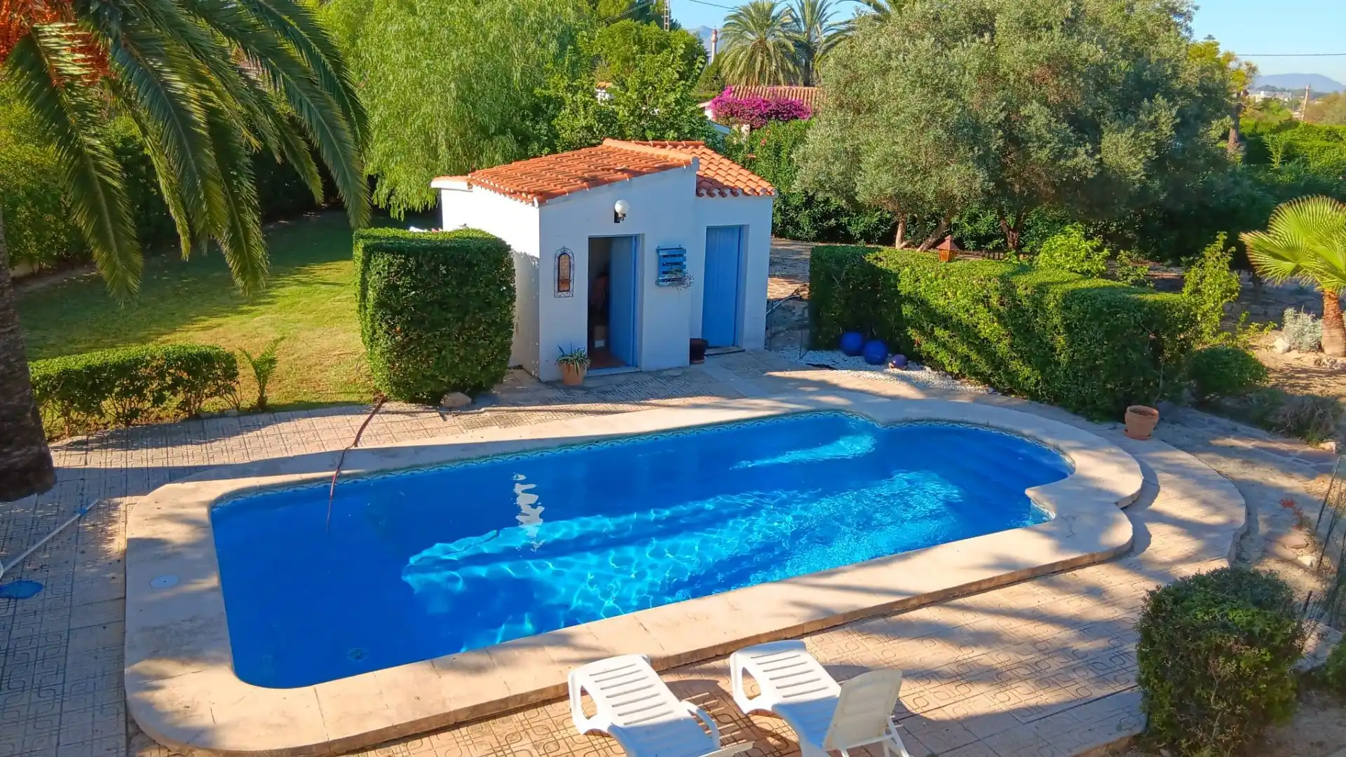 Jardí de Casa o xalet en venda en Dénia amb Aire condicionat, Calefacció i Jardí privat