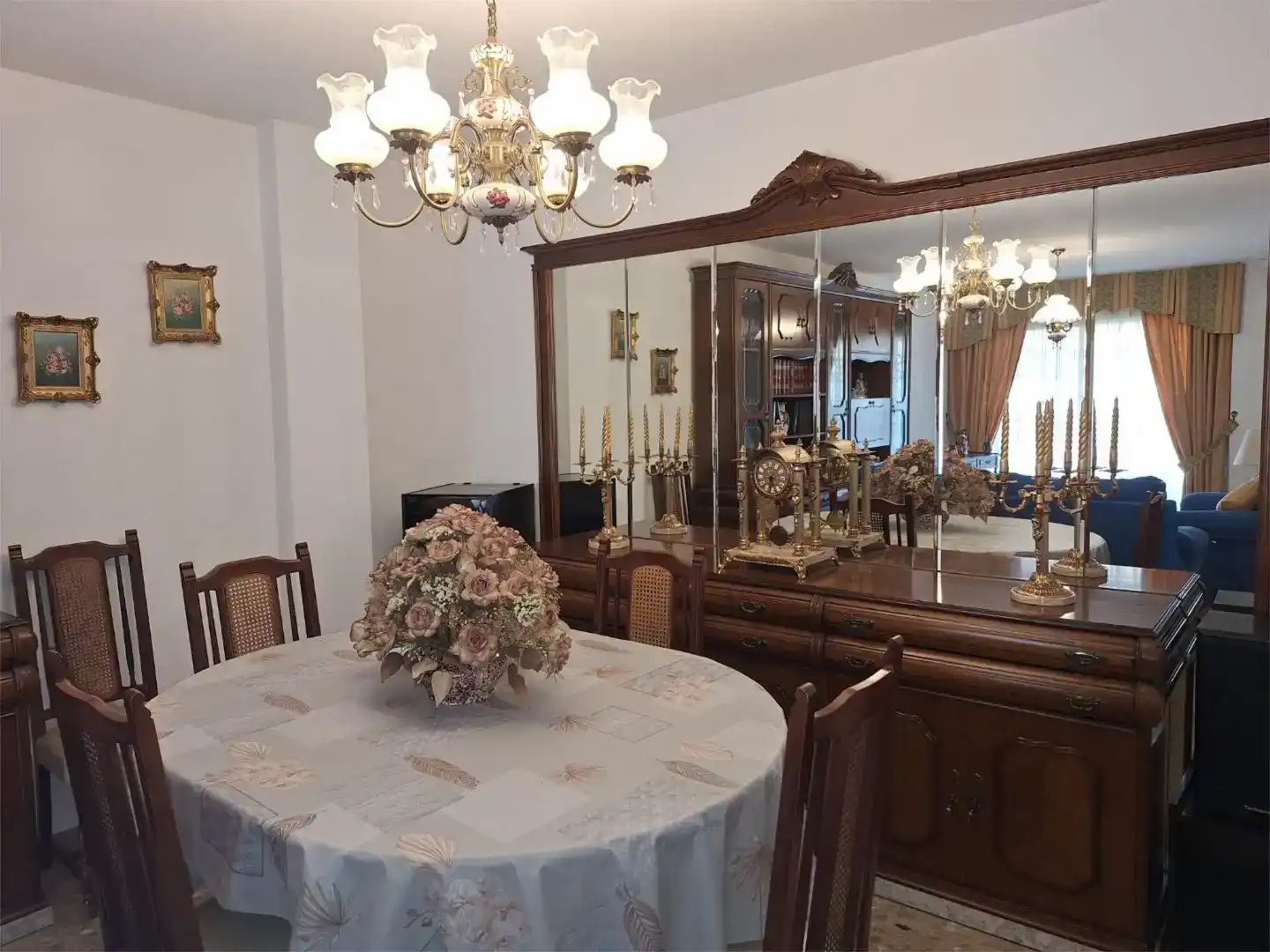 Esszimmer von Wohnung zum Verkauf in Málaga Capital mit Klimaanlage und Balkon