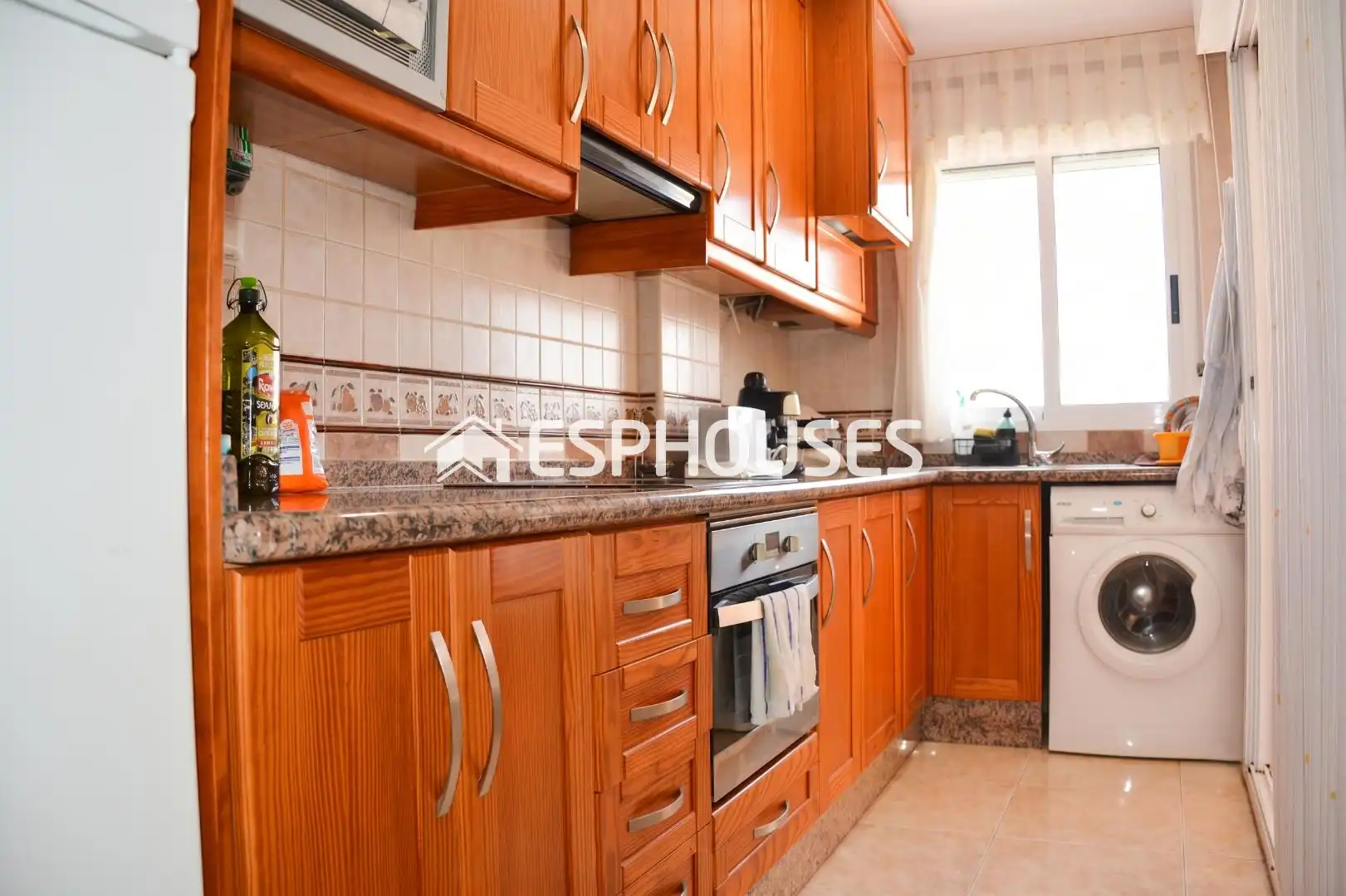 Cocina de Apartamento en venta en Guardamar del Segura con Aire acondicionado, Amueblado y Balcón