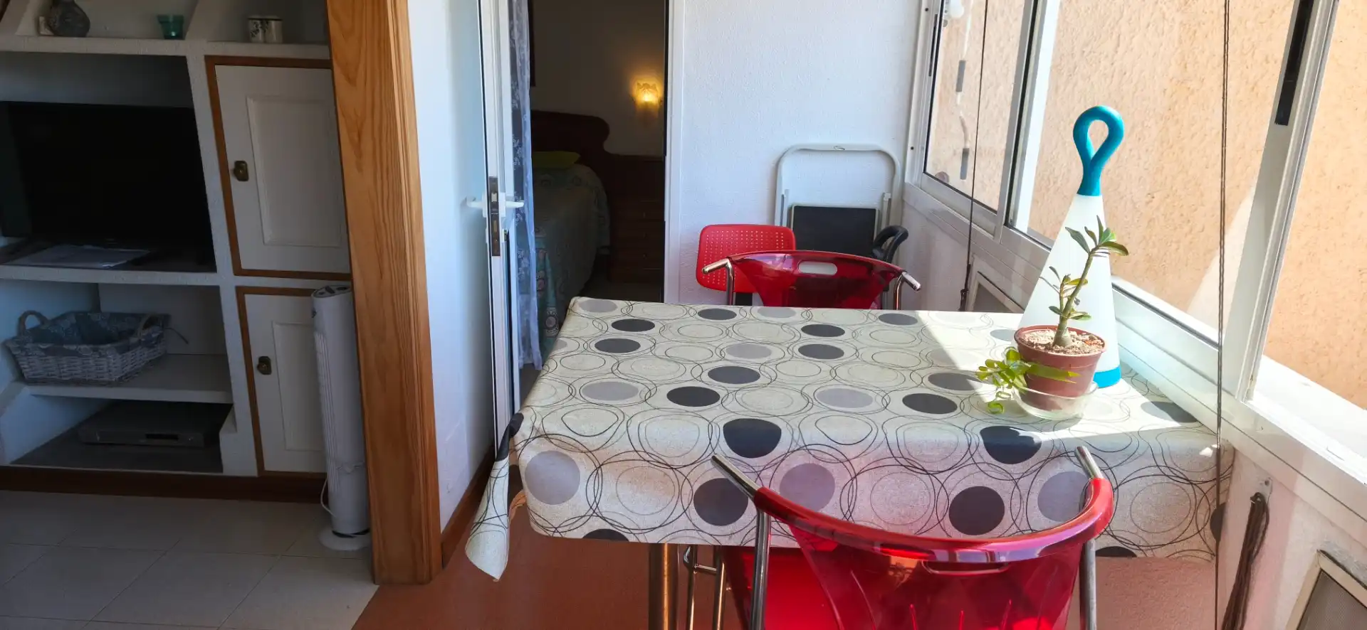 Terraza de Apartamento de alquiler en Candelaria con Amueblado, Horno y Lavadora