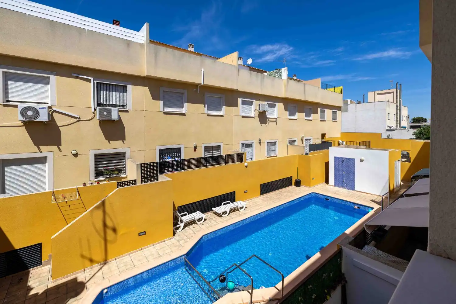 Schwimmbecken von Wohnung zum Verkauf in Las Torres de Cotillas mit Klimaanlage, Terrasse und Abstellraum