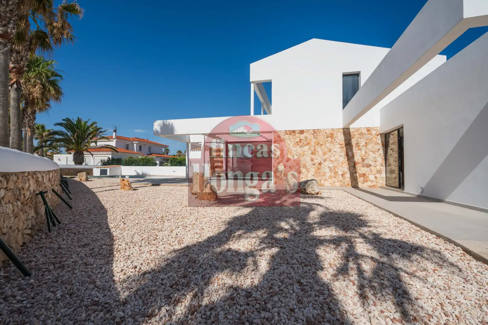 Vista exterior de Casa o chalet en venta en Ciutadella de Menorca con Jardín privado, Terraza y Piscina